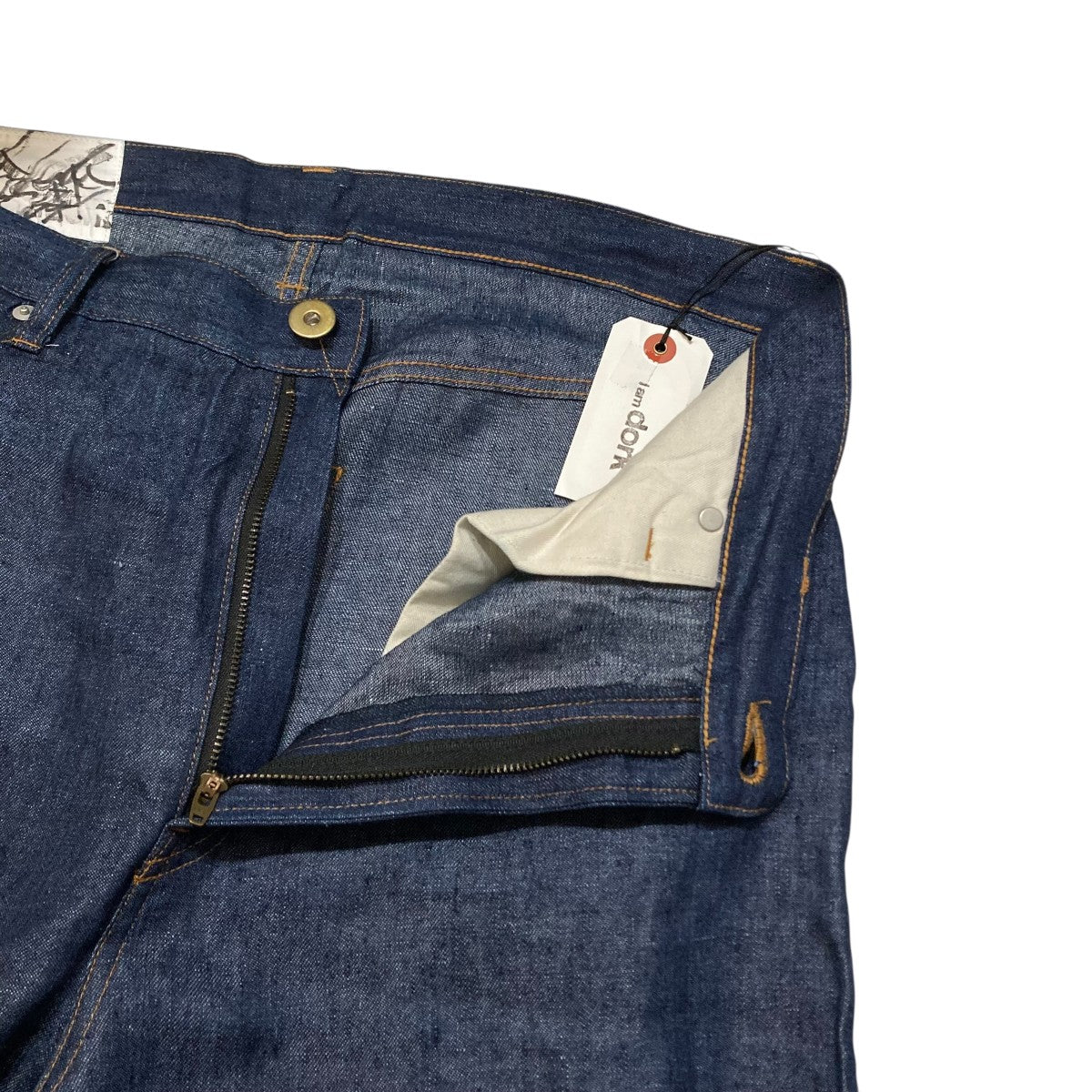 I am dork 26SSLINEN DENIM PANTSリネンデニムパンツDO26SS03-1 古着・中古-3枚目のアイテム画像