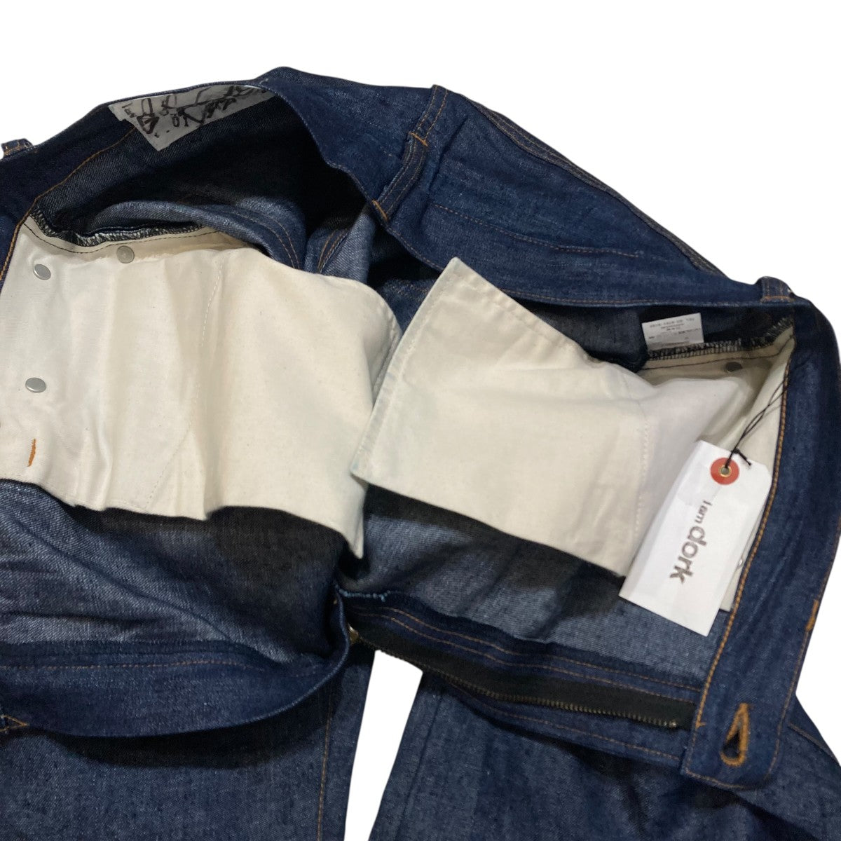 I am dork 26SSLINEN DENIM PANTSリネンデニムパンツDO26SS03-1 古着・中古-8枚目のアイテム画像