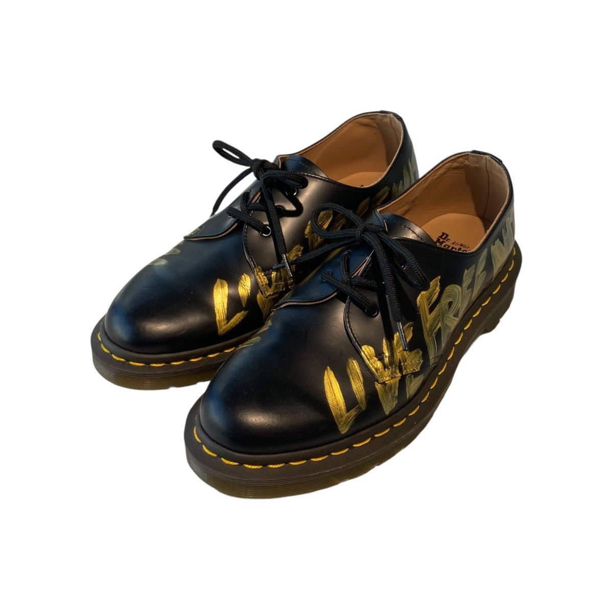 COMME des GARCONS COMME des GARCONS×Dr．Martens LIVE FREE3ホールシューズRB-K101-001 古着・中古-1枚目のアイテム画像