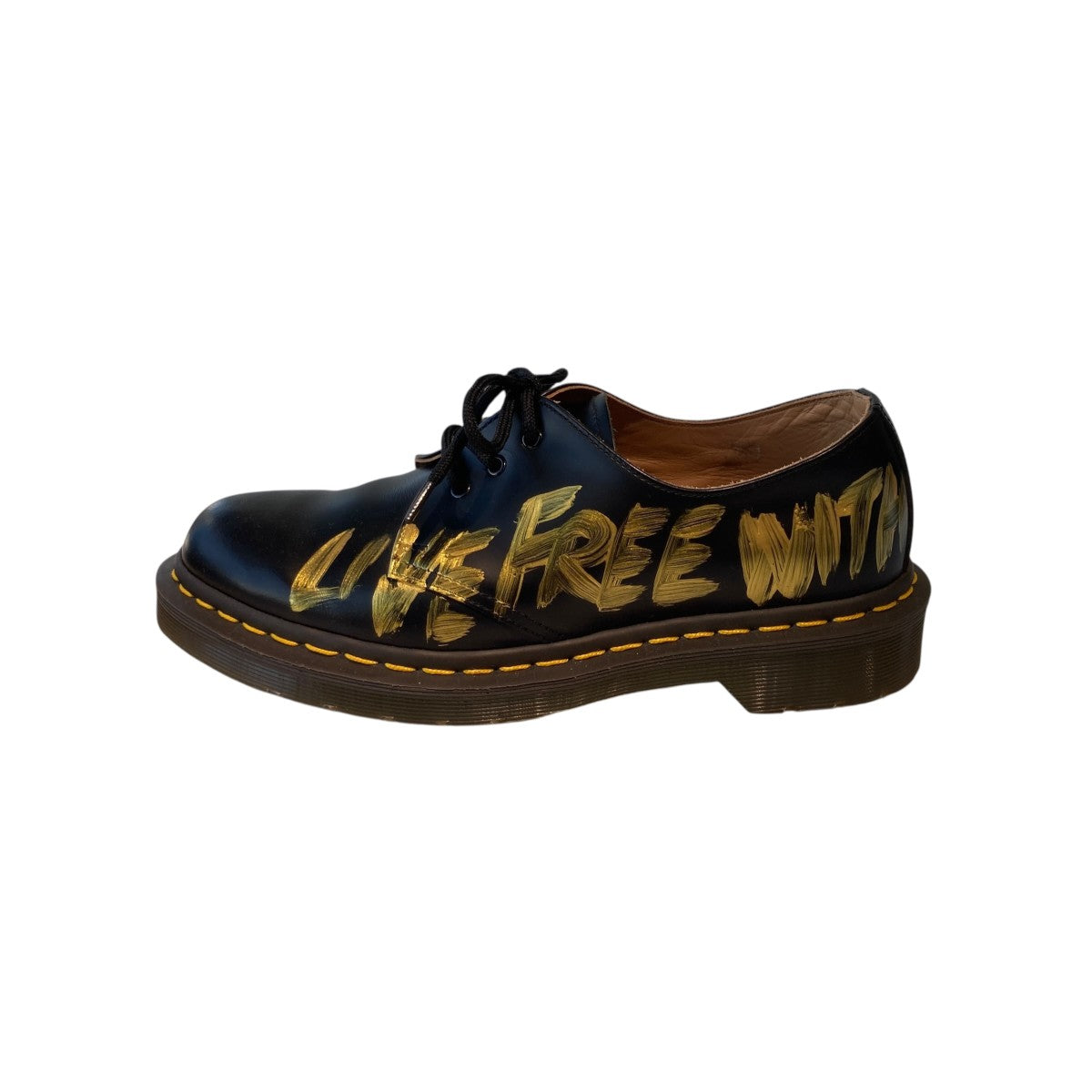 COMME des GARCONS COMME des GARCONS×Dr．Martens LIVE FREE3ホールシューズRB-K101-001 古着・中古-2枚目のアイテム画像