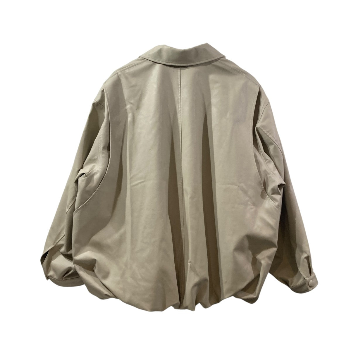 TFAKE LEATHER BALLOONジャケット19101-0012