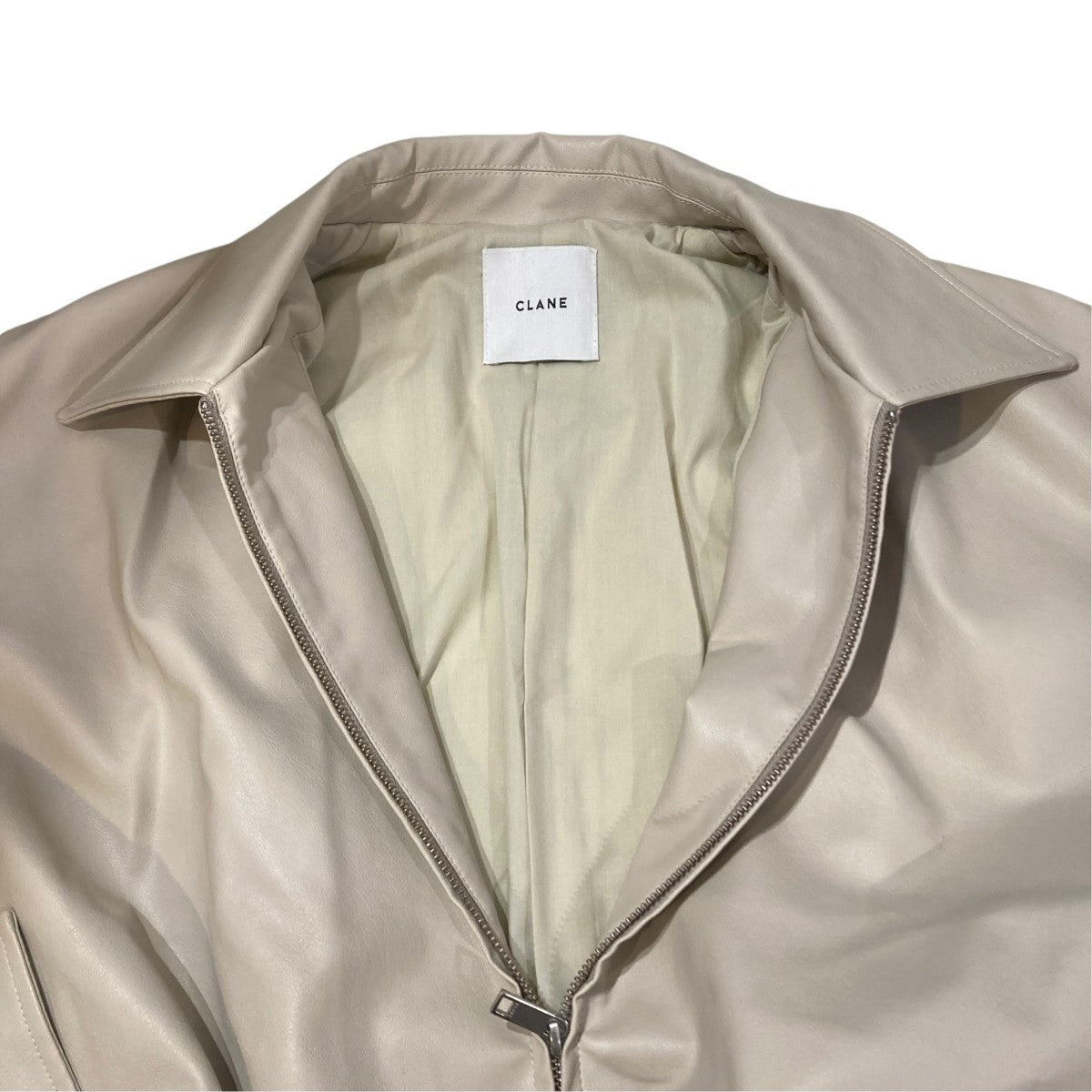 TFAKE LEATHER BALLOONジャケット19101-0012