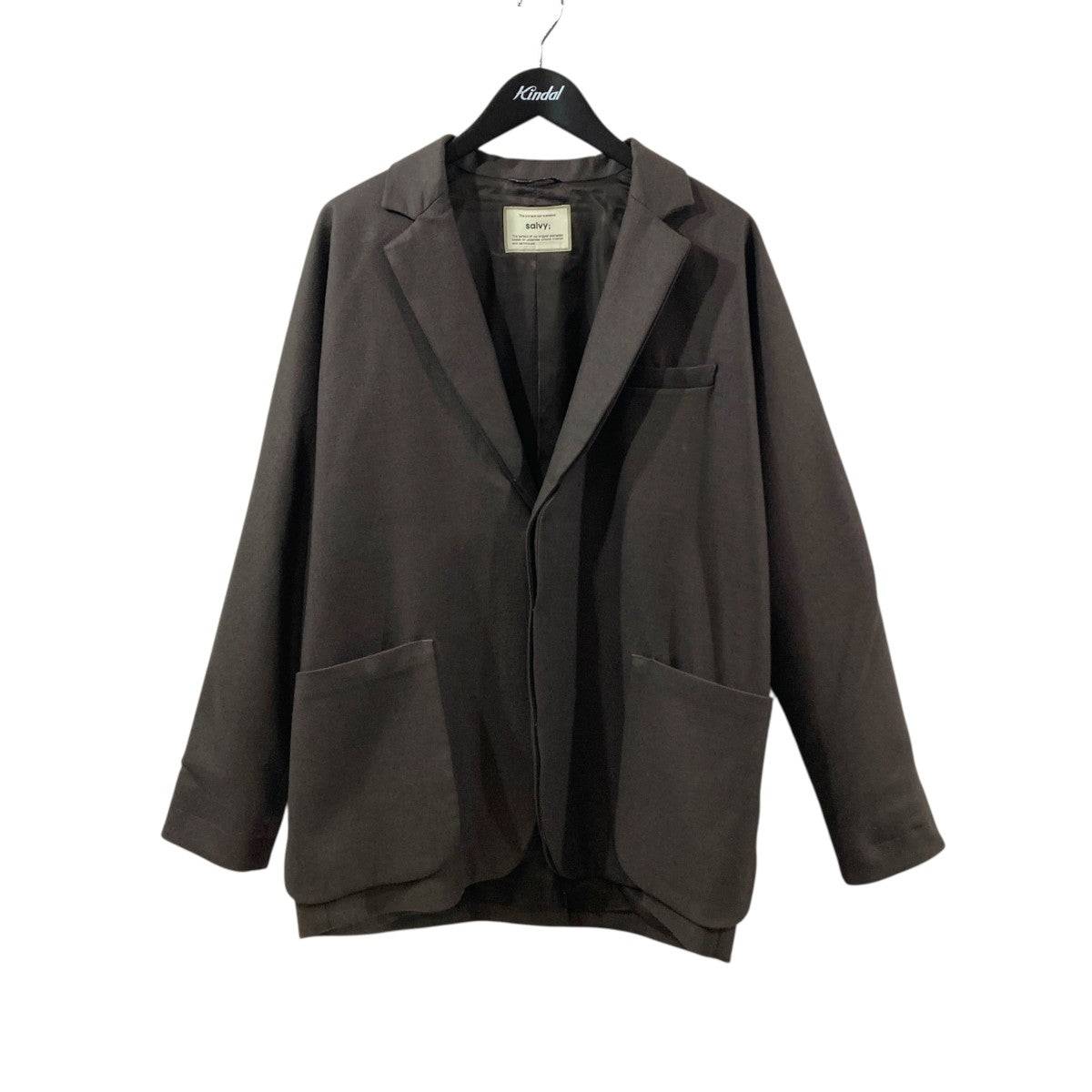 FINE WOOL DOUBLE CLOTH DOLMAN JACKETジャケットSV02-1716C