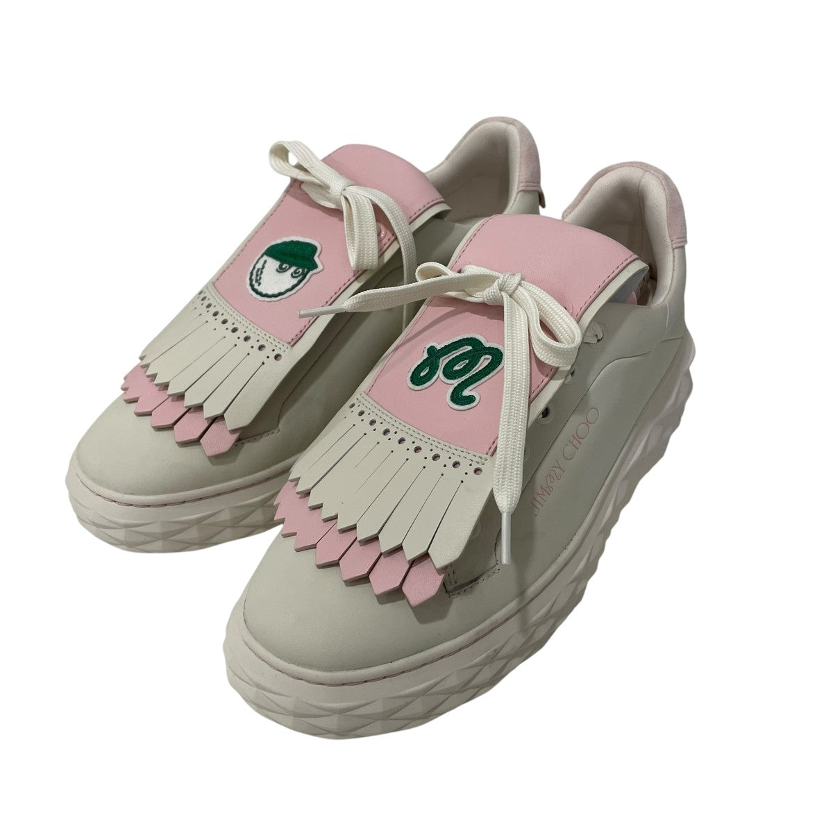 JIMMY CHOO×MALBONGOLF MALBONGOLFローカットスニーカー 古着・中古-1枚目のアイテム画像