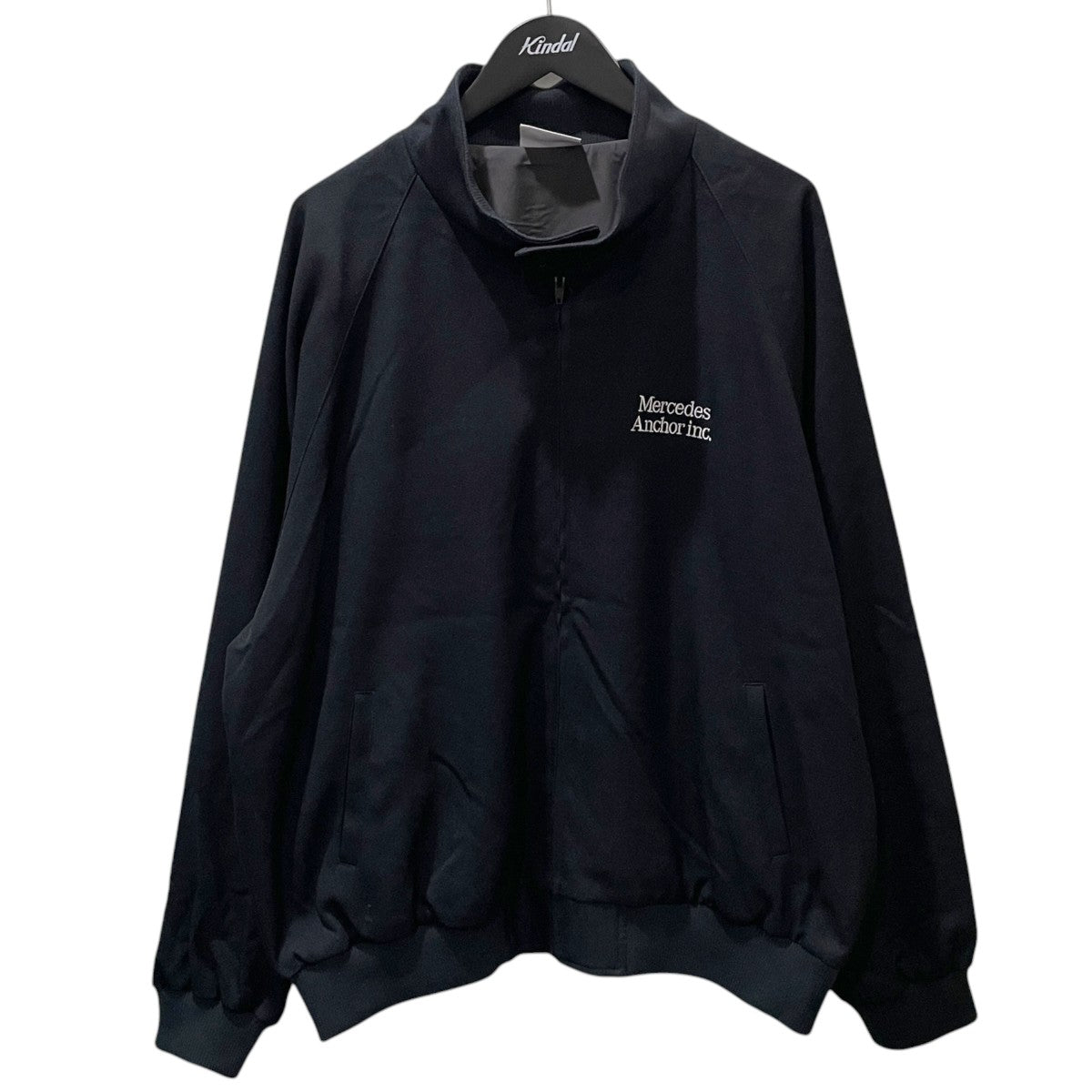 25AW ジップアップジャケット WORSTED TRACK BLOUSON ウーステッドトラックブルゾン ANCFW25OT09