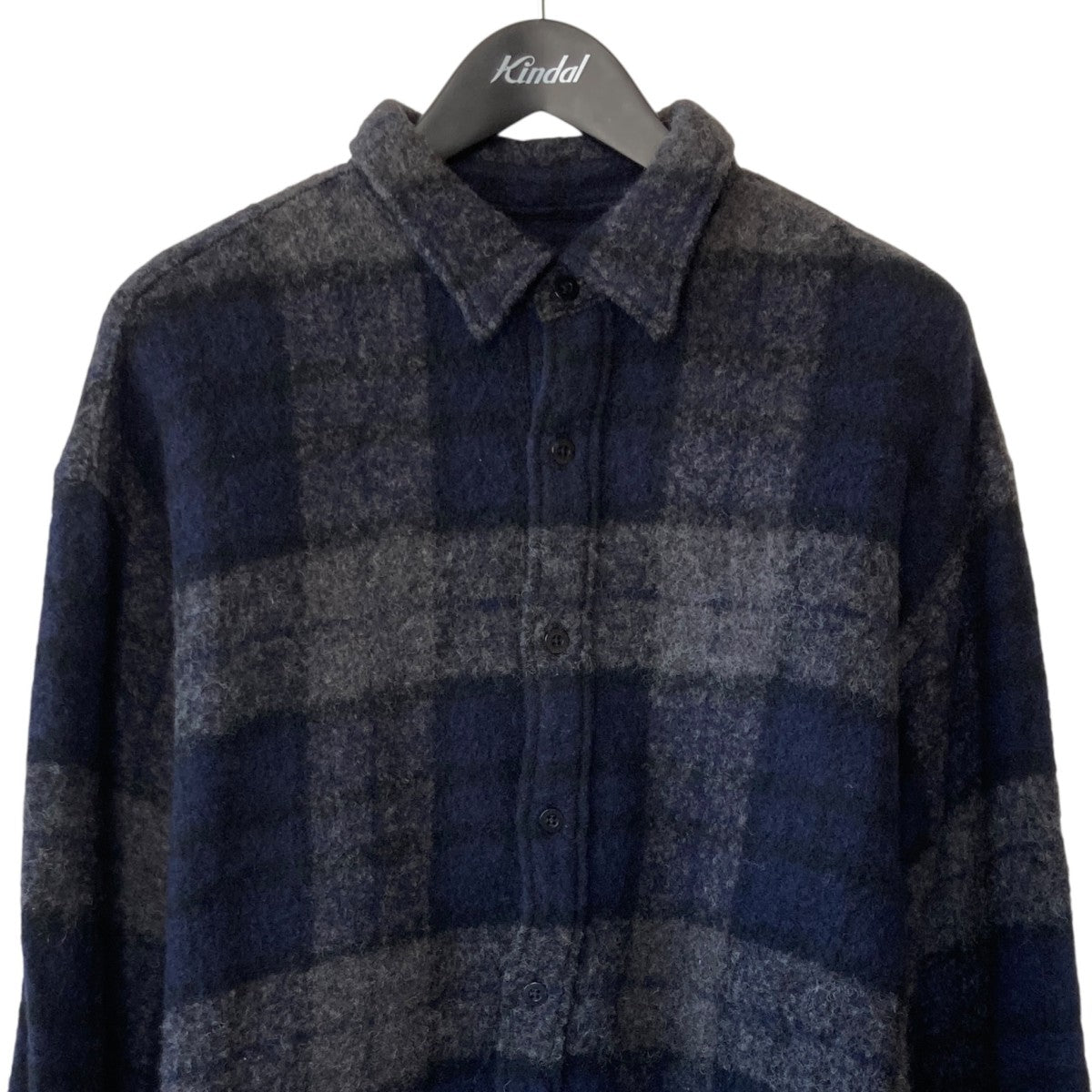 WTAPS TXT 02 LS WONY． TWEED． TEXTILE長袖シャツ252TQDT-SHM04 古着・中古-2枚目のアイテム画像