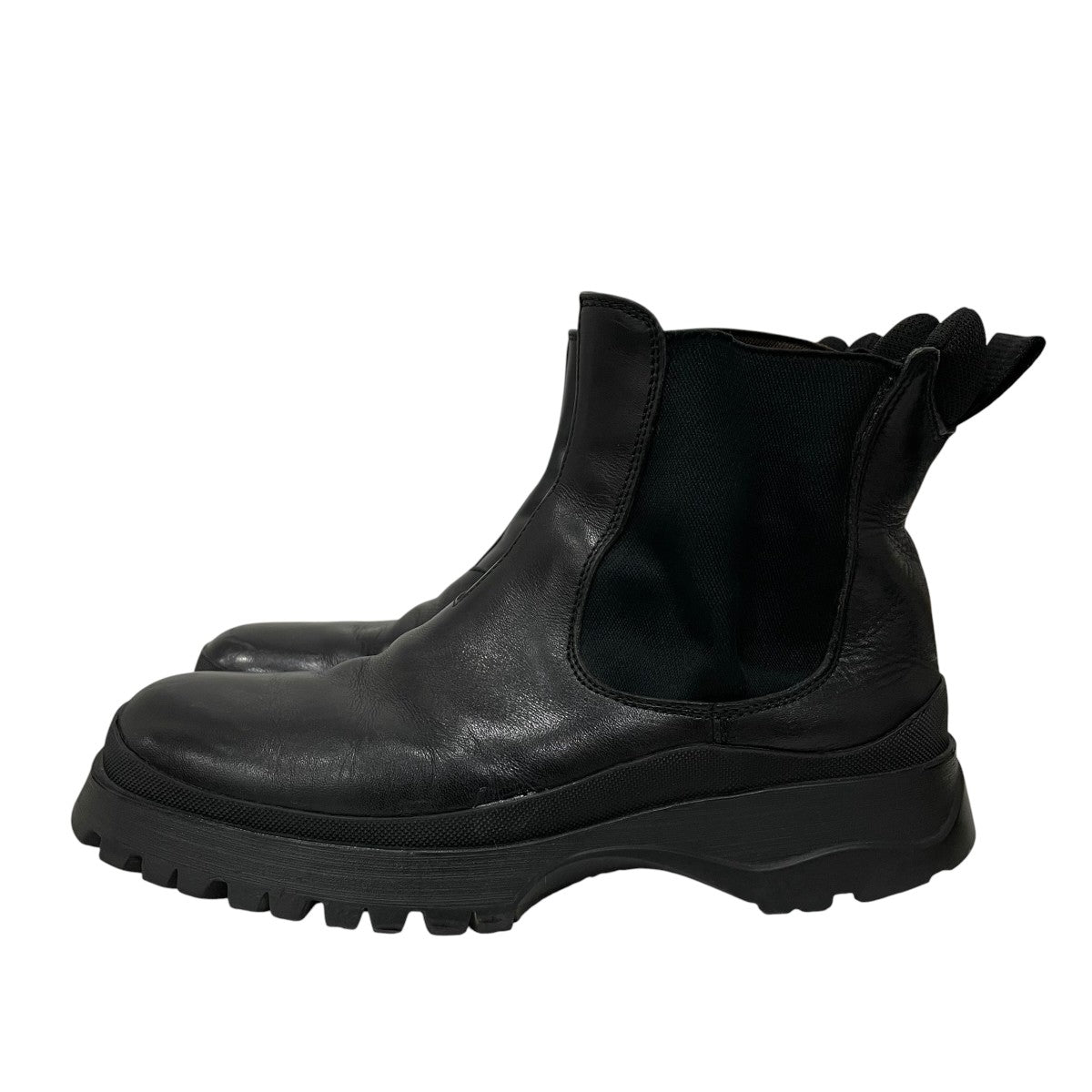 PRADA 編み上げブーツ3T 0396 古着・中古-2枚目のアイテム画像
