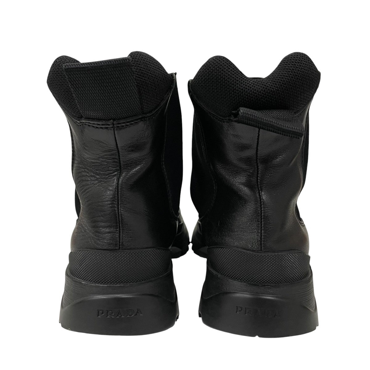 PRADA 編み上げブーツ3T 0396 古着・中古-4枚目のアイテム画像