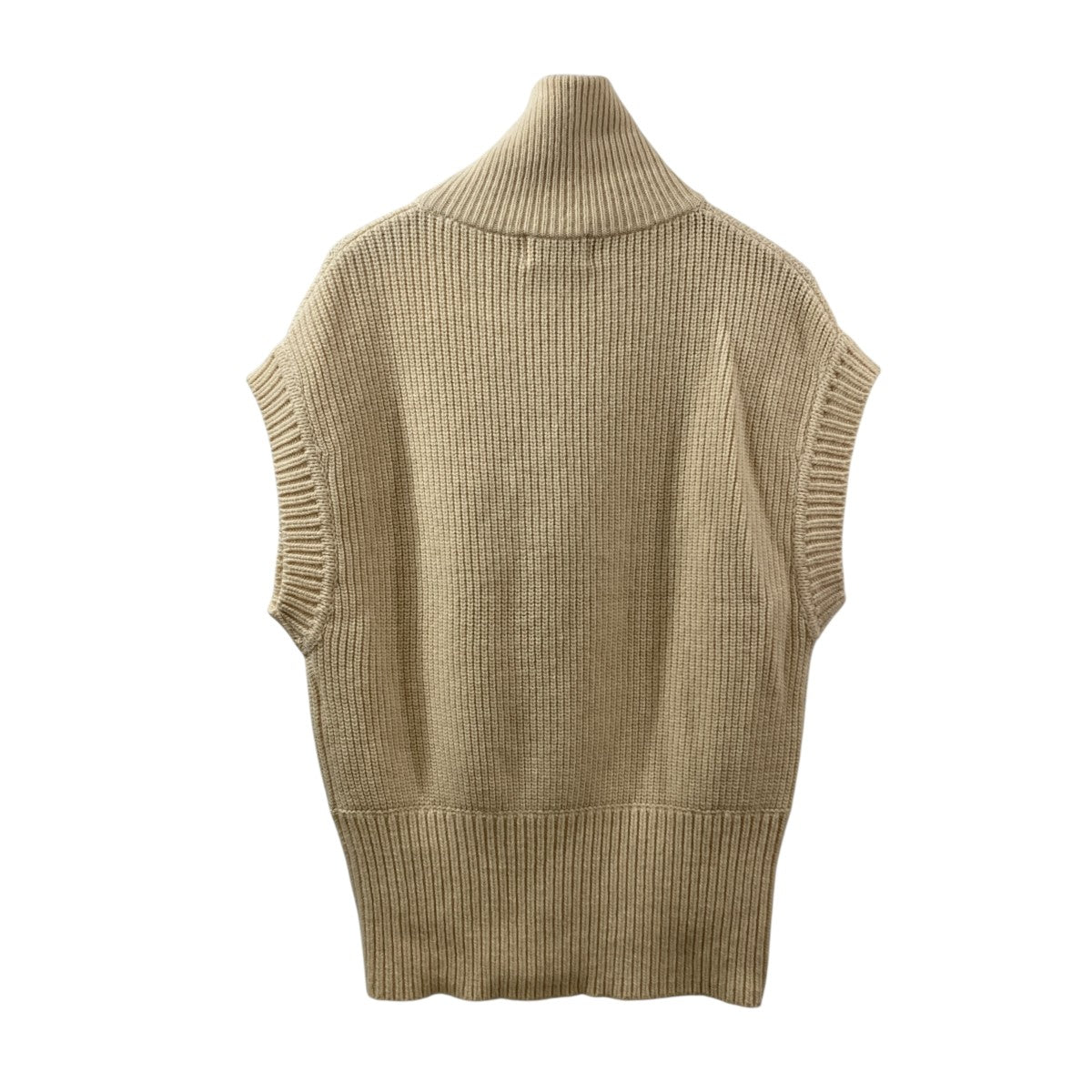 ZIP COLLAR KNIT VESTジップニットベスト13106-2082