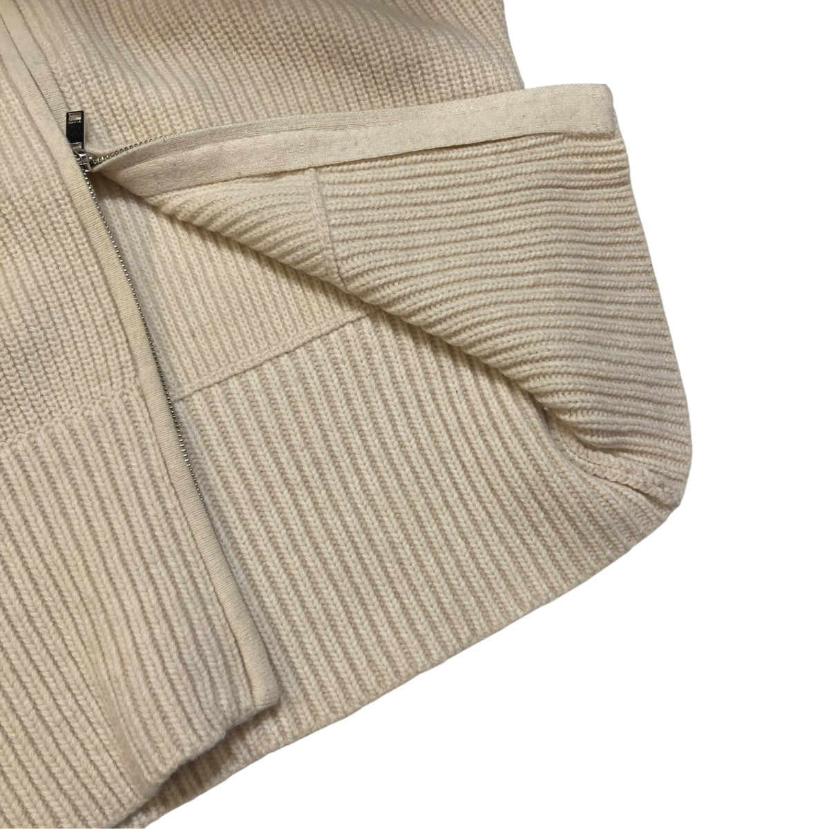ZIP COLLAR KNIT VESTジップニットベスト13106-2082