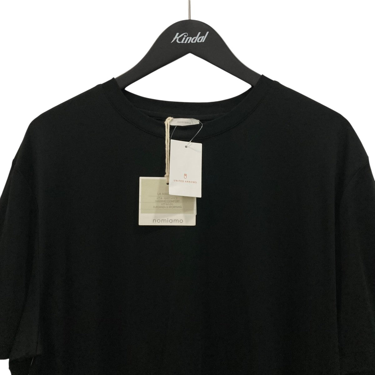 nomiamo コットンショートスリーブクルーネックTシャツ半袖カットソー11175993179 古着・中古-2枚目のアイテム画像