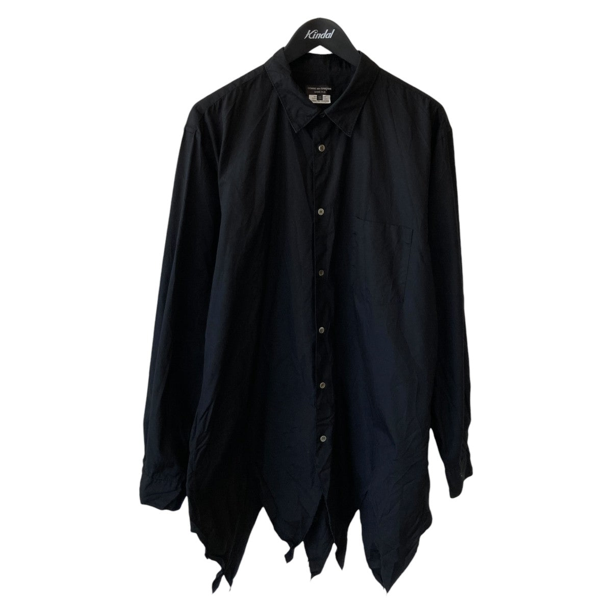 COMME des GARCONS HOMME PLUS 23SSASYMMETRICAL SHIRTシャツPK-B019 古着・中古-1枚目のアイテム画像