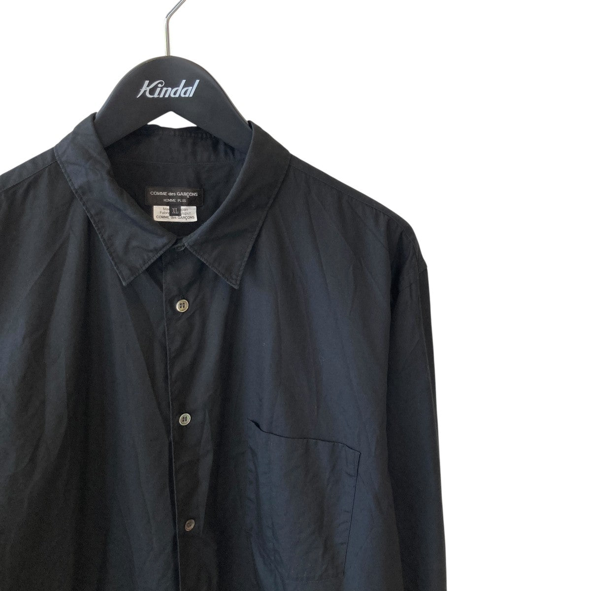 COMME des GARCONS HOMME PLUS 23SSASYMMETRICAL SHIRTシャツPK-B019 古着・中古-3枚目のアイテム画像