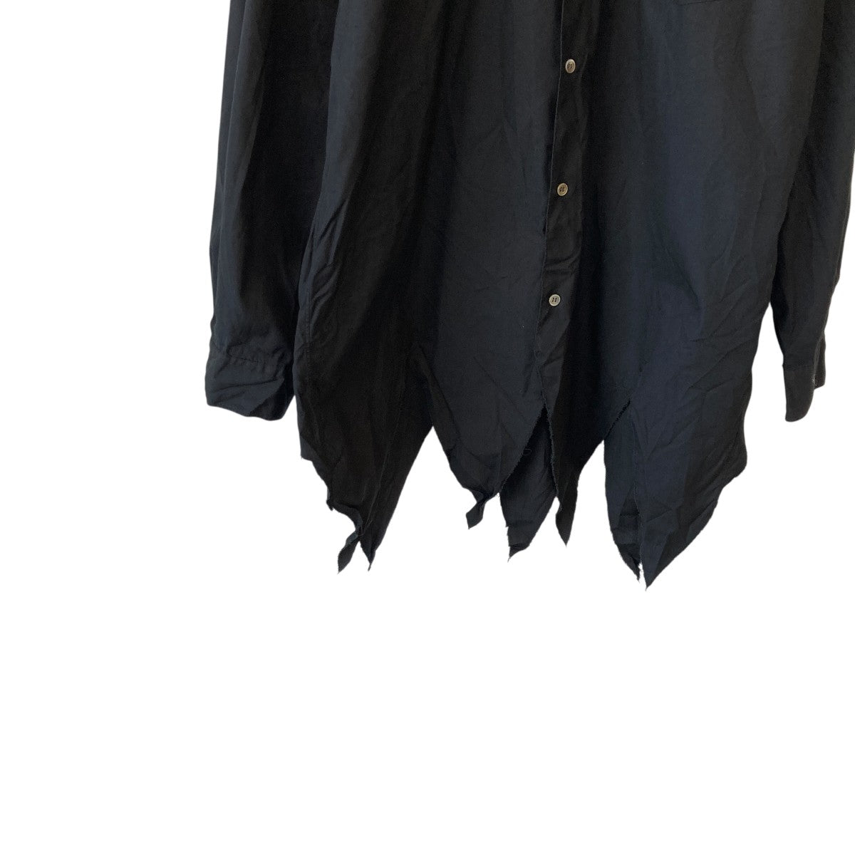 COMME des GARCONS HOMME PLUS 23SSASYMMETRICAL SHIRTシャツPK-B019 古着・中古-4枚目のアイテム画像