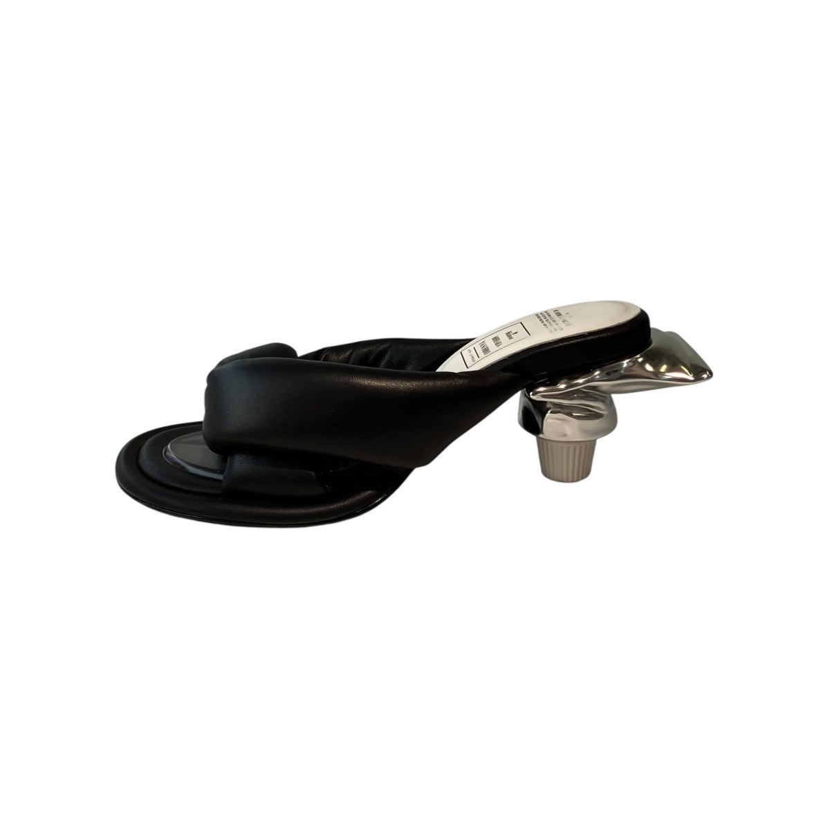Maison MIHARA YASUHIRO Toothpaste Heel Puffer SandalsヒールパンプスB14FW707 古着・中古-2枚目のアイテム画像