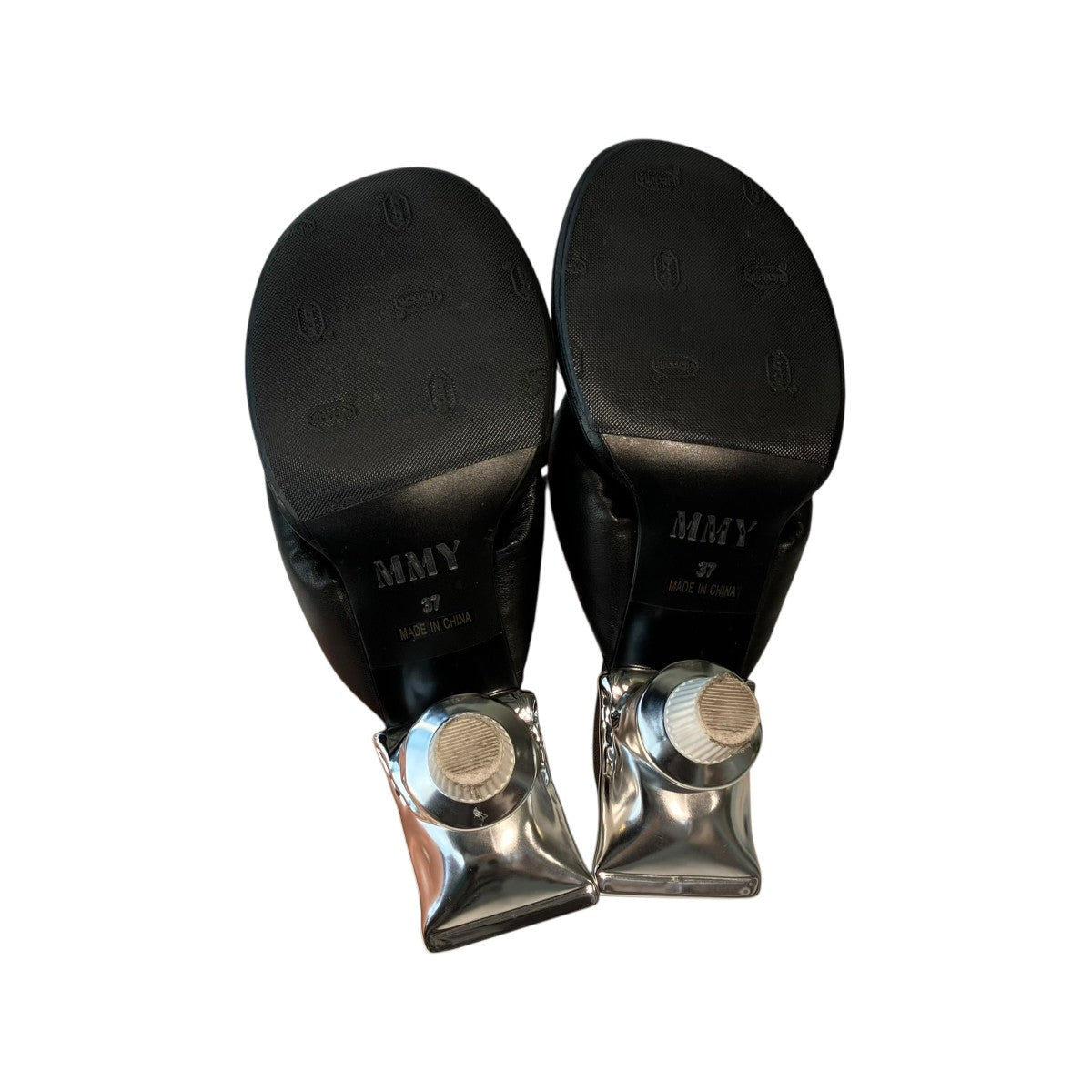 Maison MIHARA YASUHIRO Toothpaste Heel Puffer SandalsヒールパンプスB14FW707 古着・中古-5枚目のアイテム画像