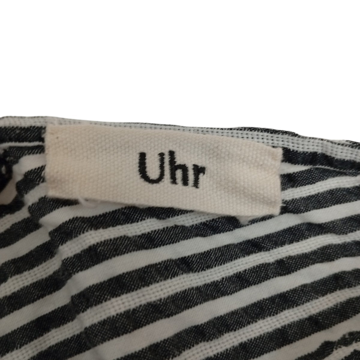 Uhr ストライプワンピース20SSUhr-OP137 古着・中古-3枚目のアイテム画像