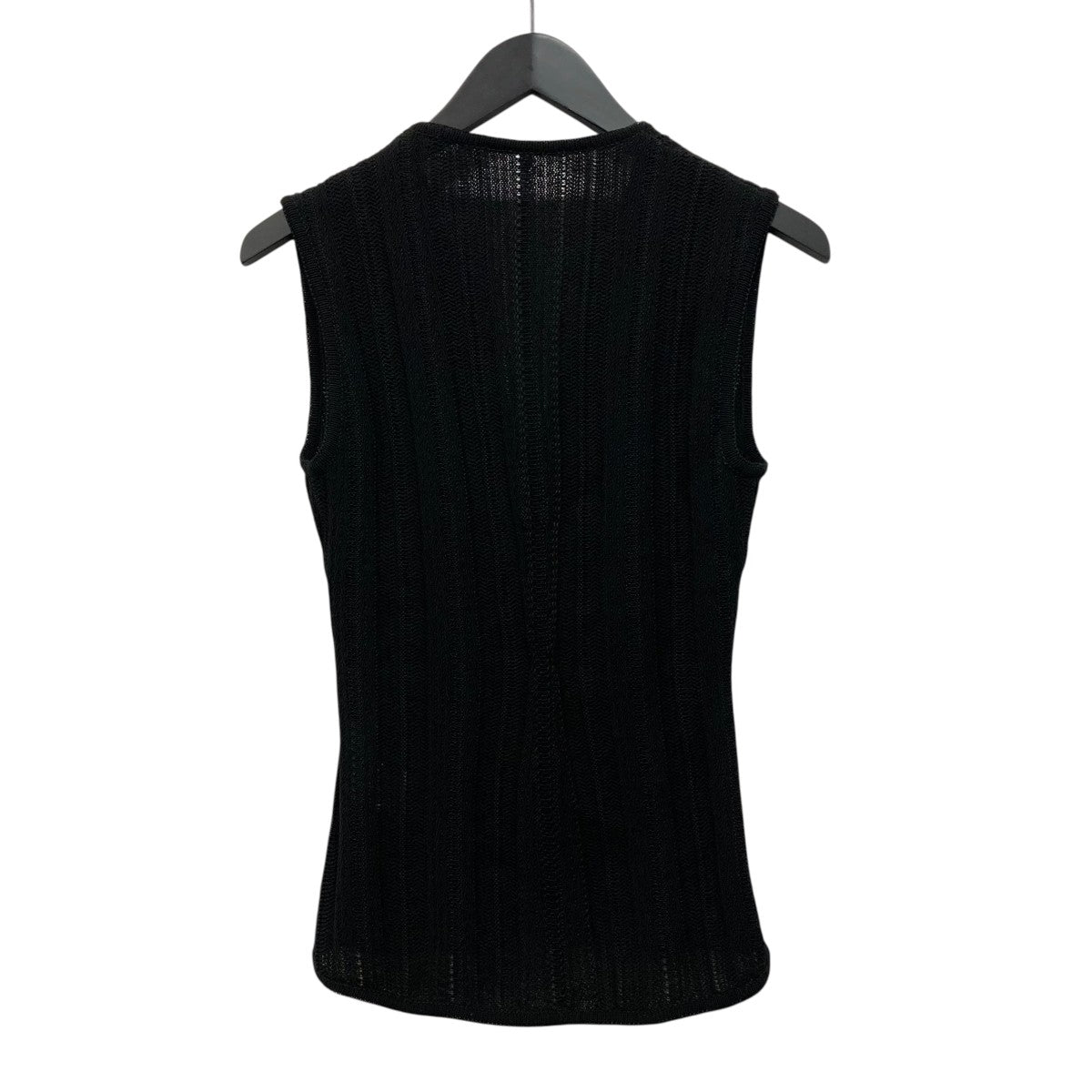 mame kurogouchi Drop Jacquard Knitted VestニットベストMM25SSKN035 古着・中古-3枚目のアイテム画像