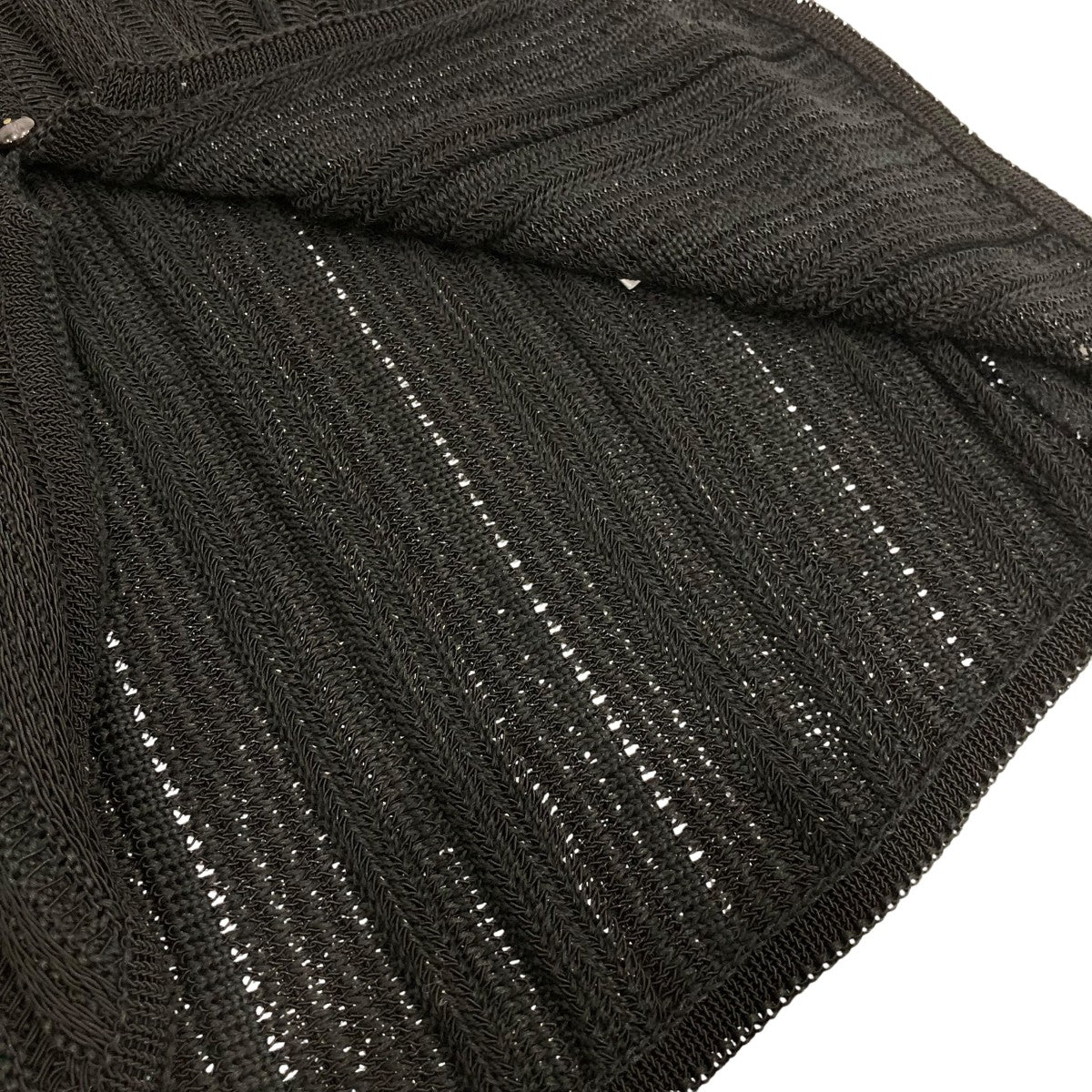 mame kurogouchi Drop Jacquard Knitted VestニットベストMM25SSKN035 古着・中古-4枚目のアイテム画像