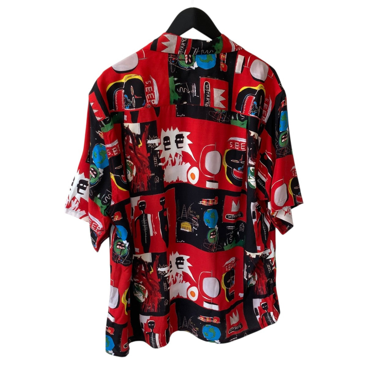 WACKO MARIA 26SSJEAN-MICHEL BASQUIAT半袖シャツBASQUIAT-WM-HI26 古着・中古-2枚目のアイテム画像
