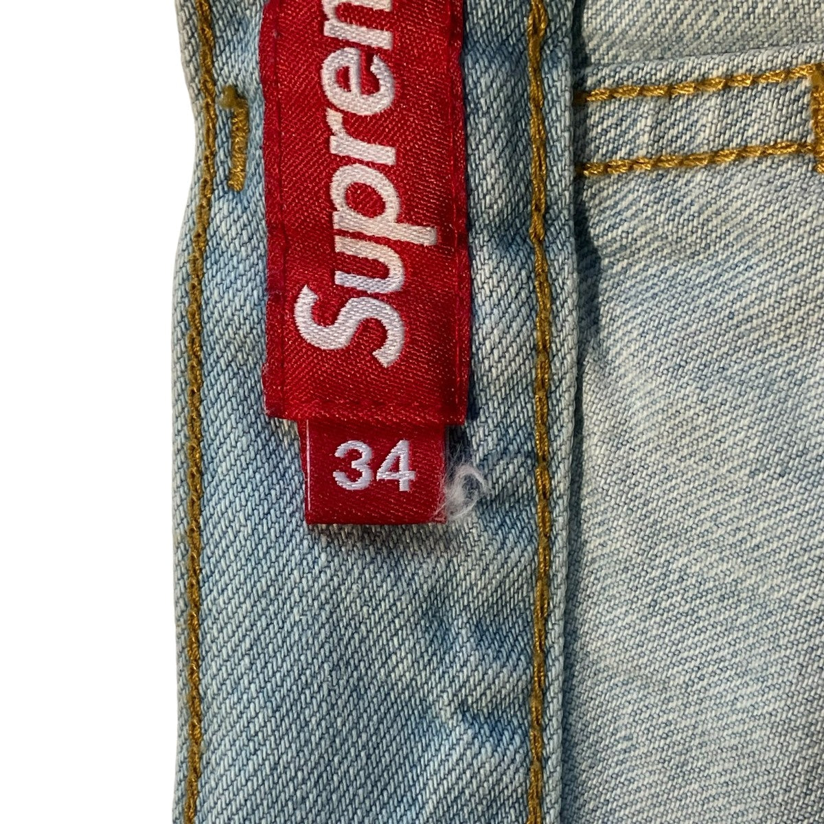 Supreme 25AWbaggy jeanデニムパンツ 古着・中古-5枚目のアイテム画像