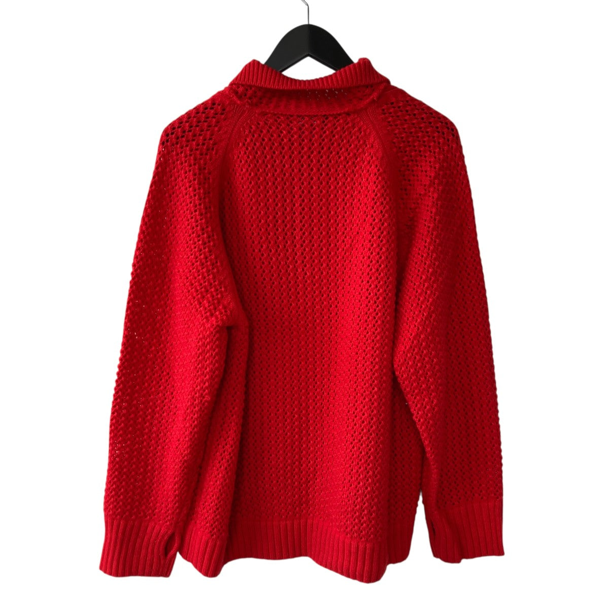 FAF Openwork Knit Polo Shirts厚手ニット13413009 古着・中古-3枚目のアイテム画像