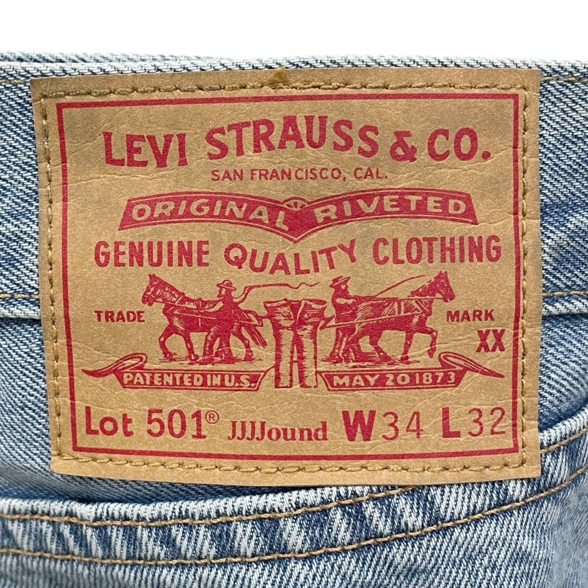 23SS デニムパンツ 501 ’93 Straight Jeans BIG E A5579-0000