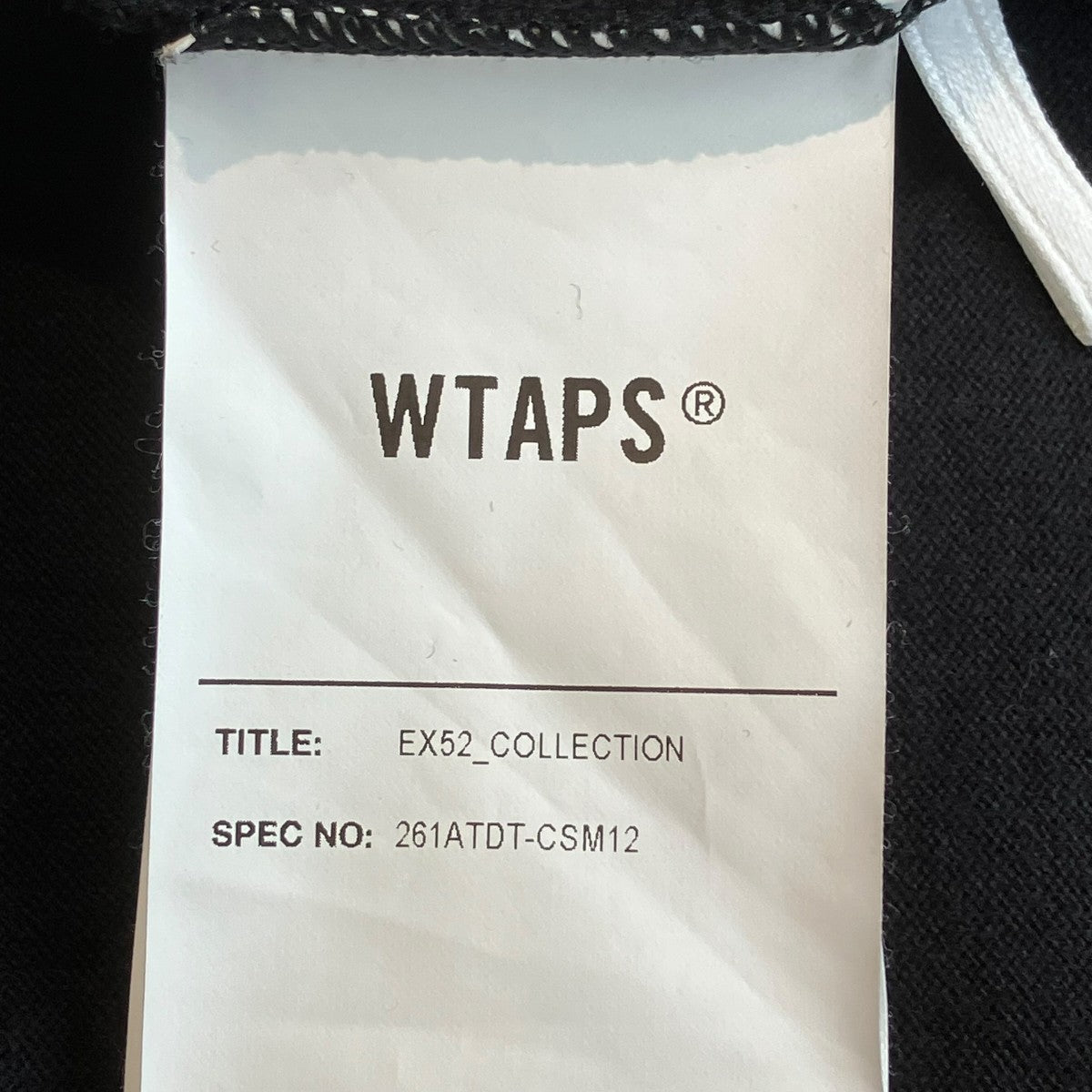 WTAPS SLDR ／ LS ／ COTTON長袖Tシャツ261ATDT-CSM12 古着・中古-7枚目のアイテム画像