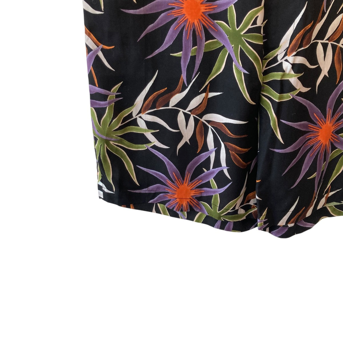 WACKO MARIA PRINTED FLOWER SHORTSハーフパンツ16SS-WMP-PT7 古着・中古-4枚目のアイテム画像