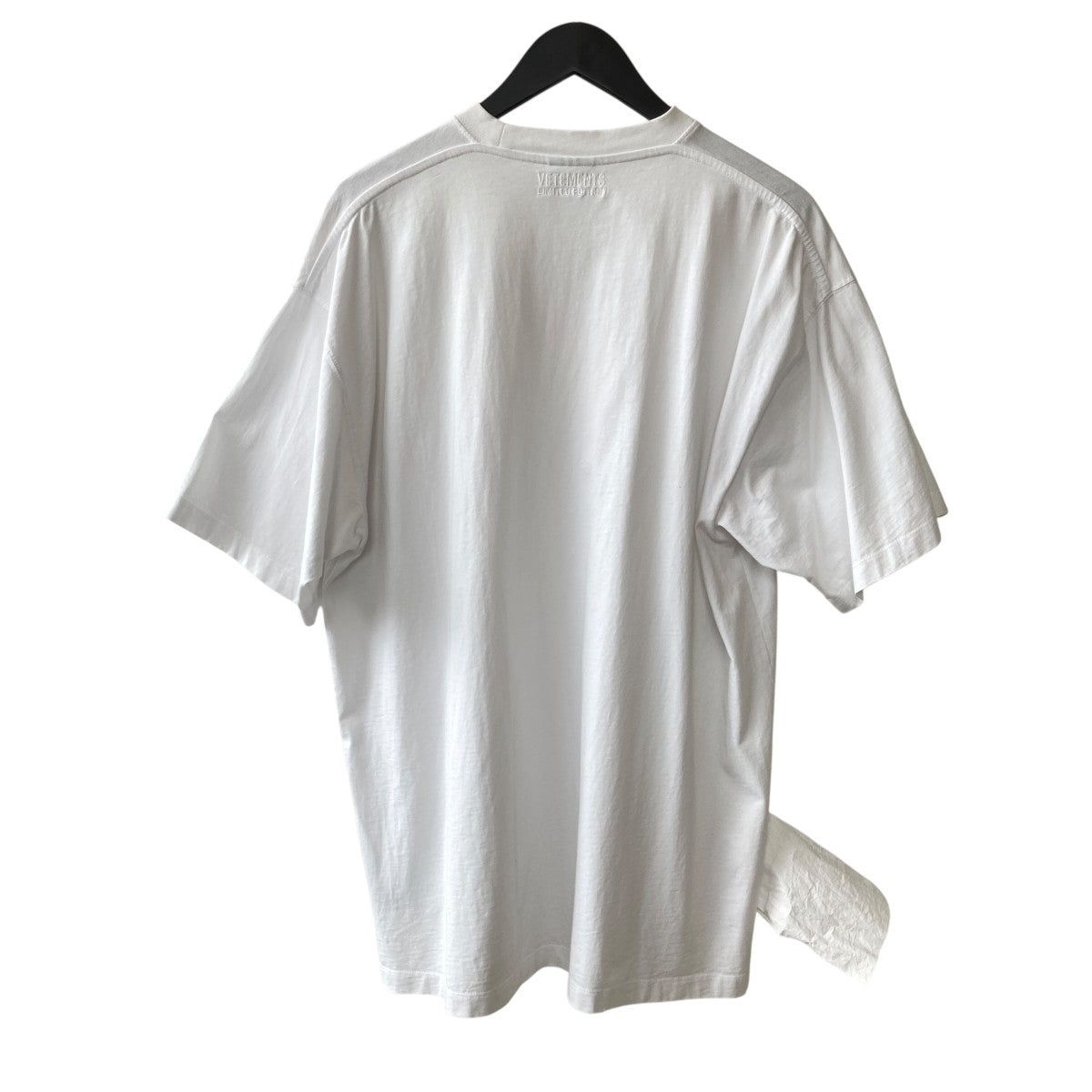 VETEMENTS LOGO LABEL T-SHIRTTシャツ 古着・中古-2枚目のアイテム画像