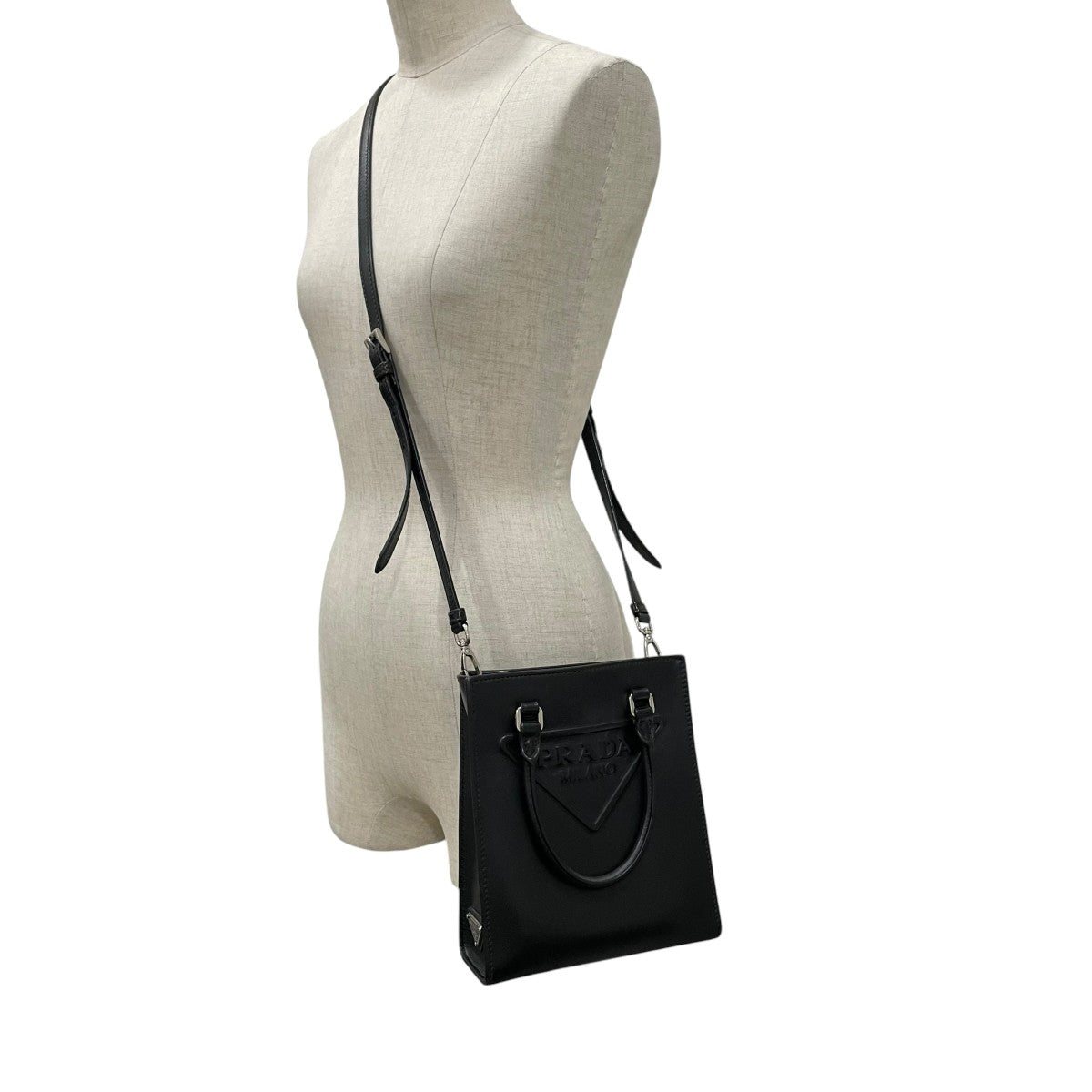 PRADA 2way バッグ1BA333 古着・中古-8枚目のアイテム画像