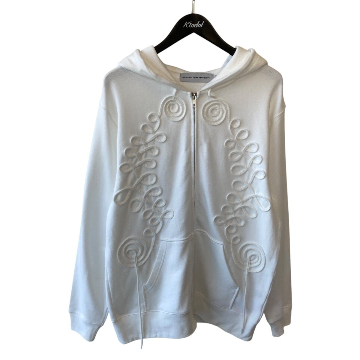 DOESN'T MATTER(イットダズントマター) Long String Hoodieジップ