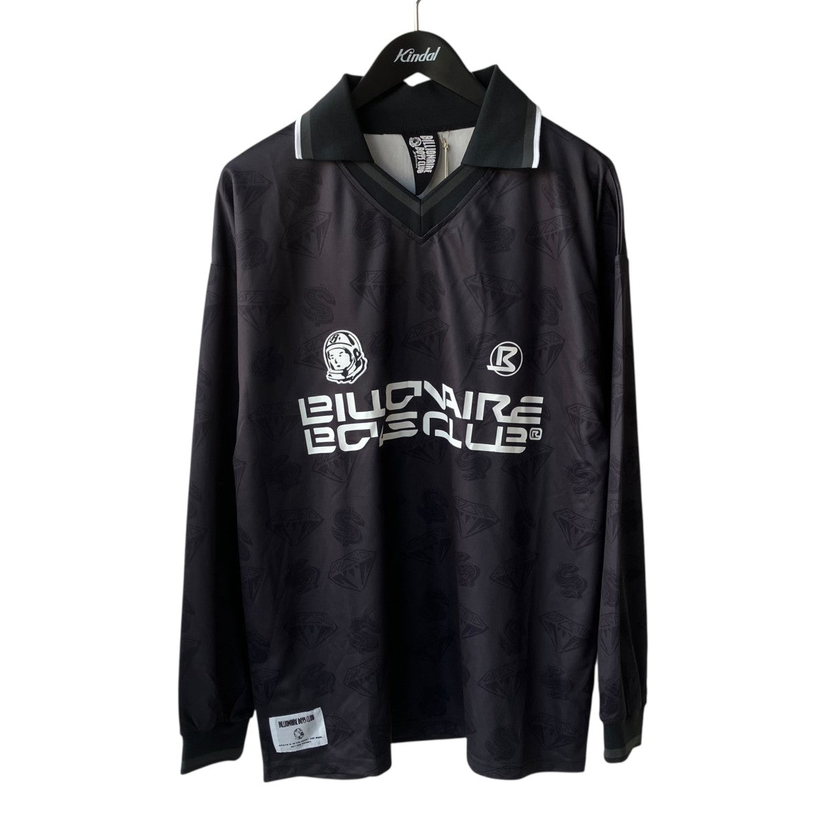 BILLIONAIRE BOYS CLUB 26SSD＆D Football Shirt長袖ポロシャツBBCJP261C008 古着・中古-1枚目のアイテム画像