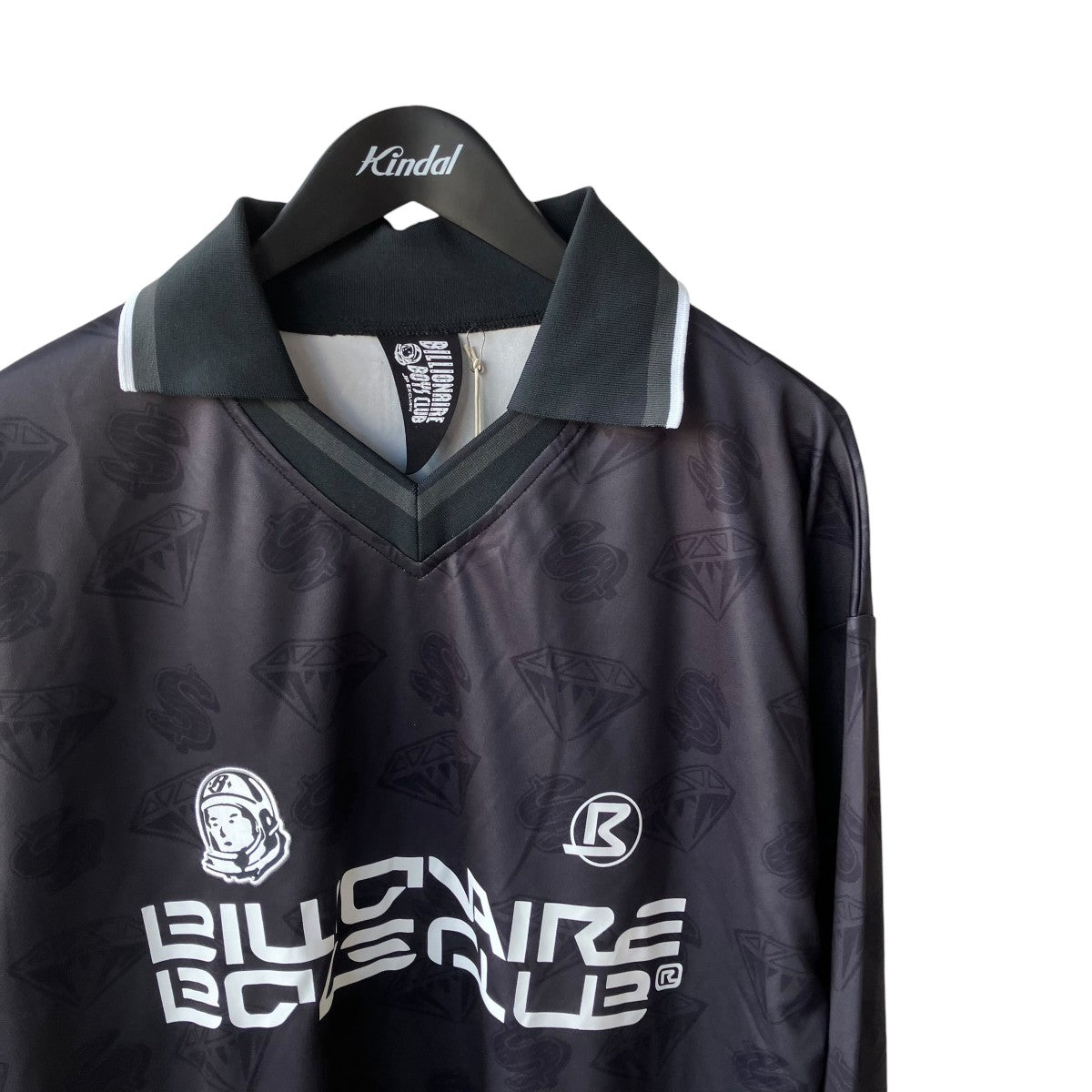 BILLIONAIRE BOYS CLUB 26SSD＆D Football Shirt長袖ポロシャツBBCJP261C008 古着・中古-3枚目のアイテム画像