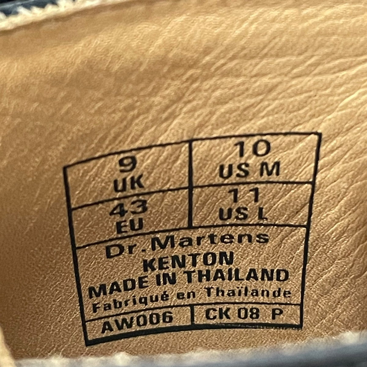Dr．Martens ブーツAW006 古着・中古-9枚目のアイテム画像