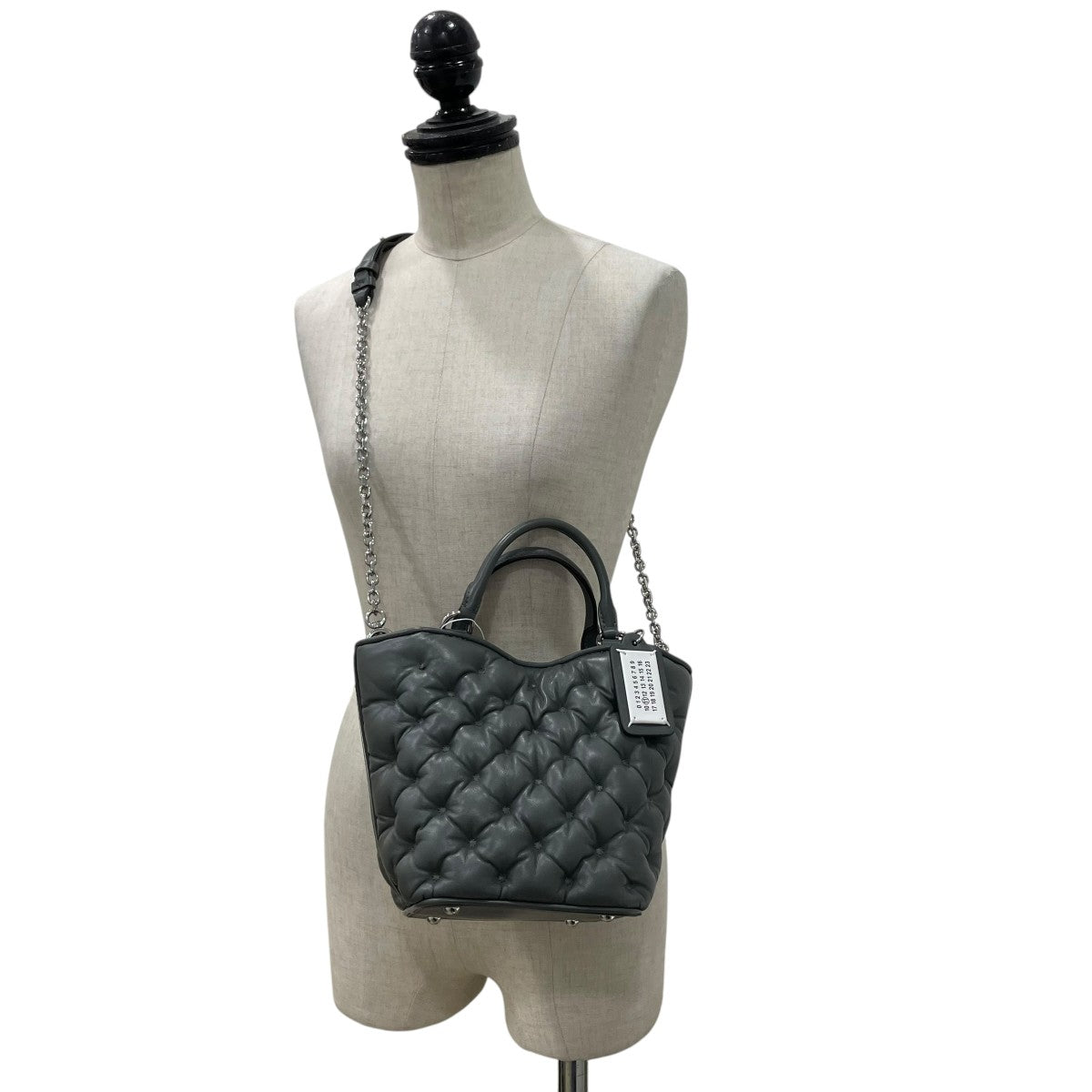 Maison Margiela エンブロイダリートート ミニショルダーバッグSB1WD0050 P6434 古着・中古-7枚目のアイテム画像