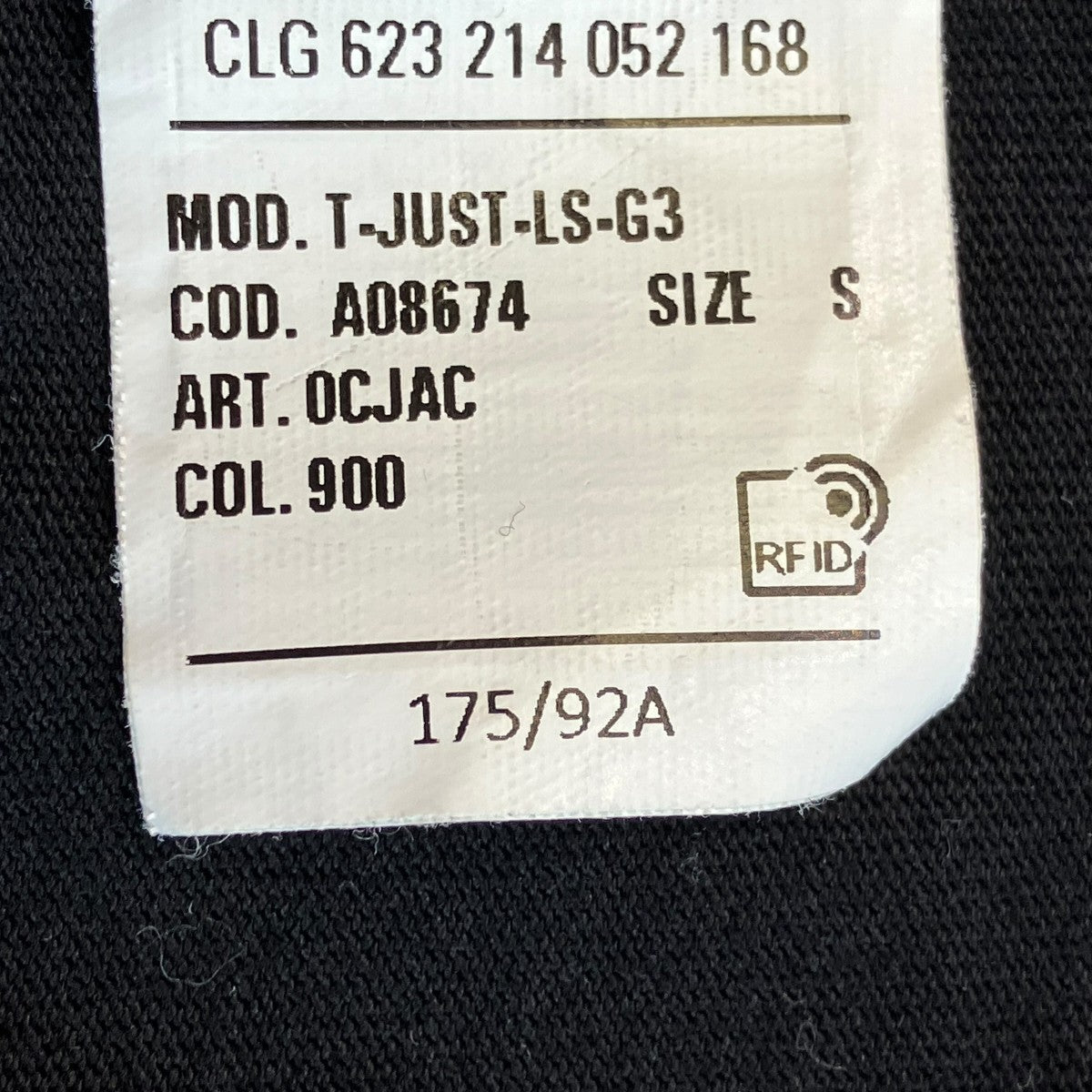 T-JUST-LS-G3ロングカットソーA08674