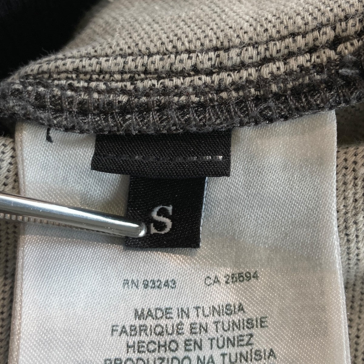 DIESEL Track Denim SweatshirtトラックデニムスウェットシャツA03943 古着・中古-4枚目のアイテム画像