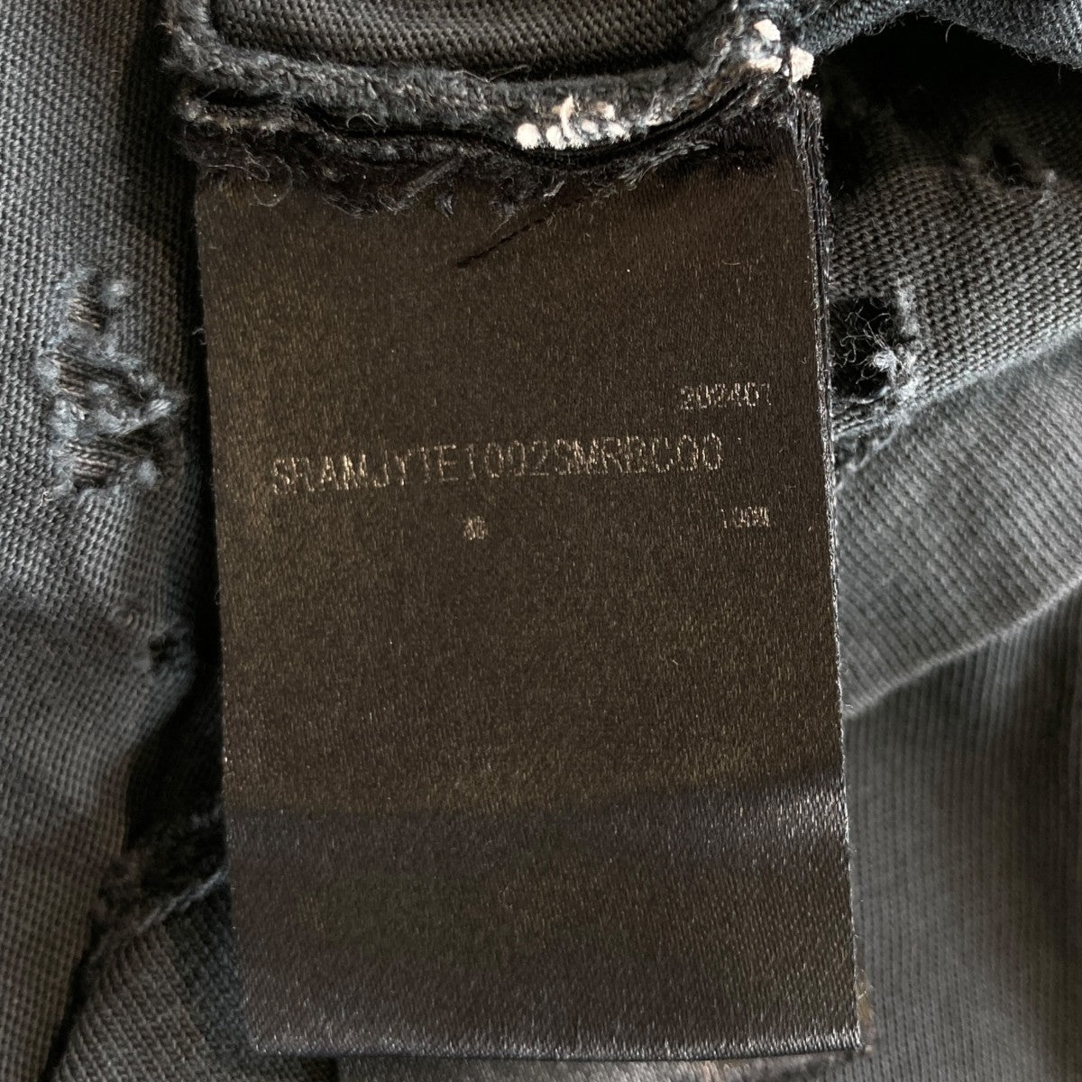 AMIRI 加工TシャツJ056J004J102 古着・中古-5枚目のアイテム画像