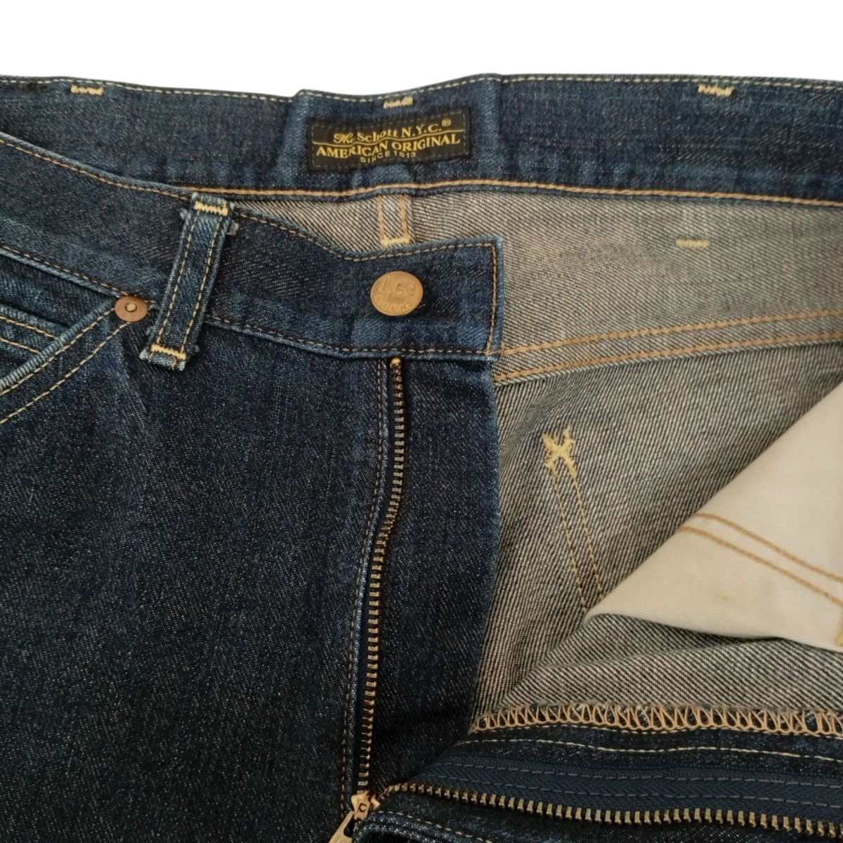 LEE×Schott デニムパンツ 古着・中古-5枚目のアイテム画像