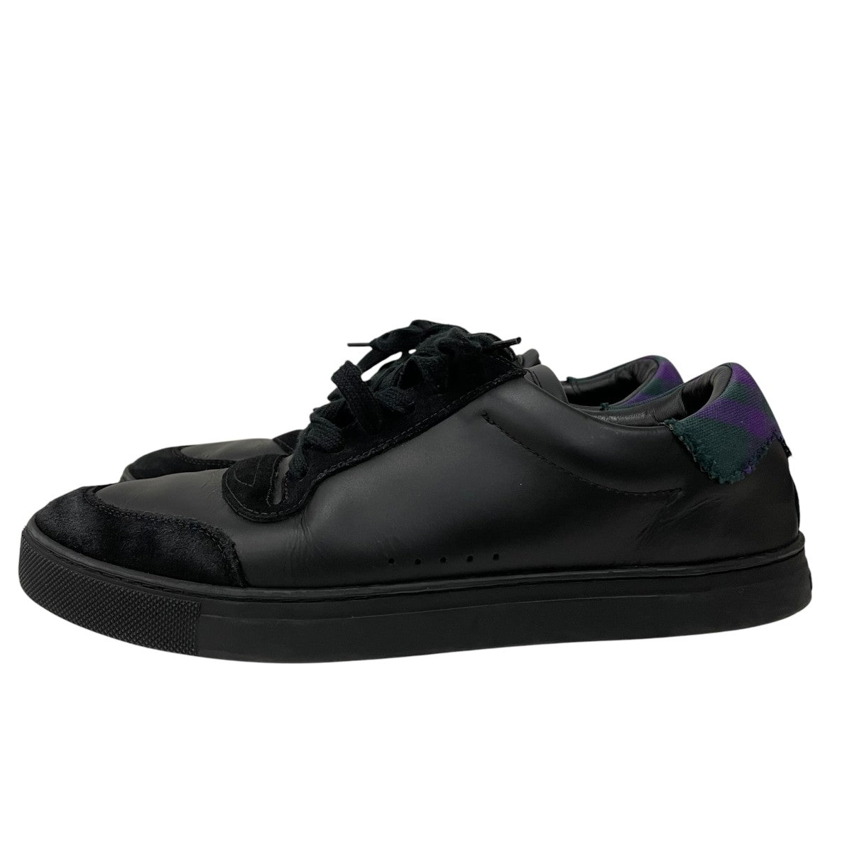 BURBERRY ローカットスニーカーITLEOSHO74CAS 古着・中古-2枚目のアイテム画像