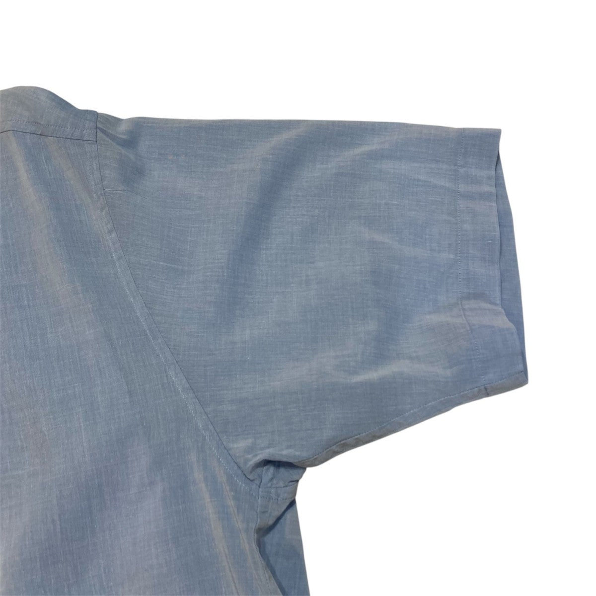 AURALEE HARD TWIST FINK ORGANDY HALF SLEEVED SHIRT 半袖シャツ A24SS02VO 古着・中古-4枚目のアイテム画像