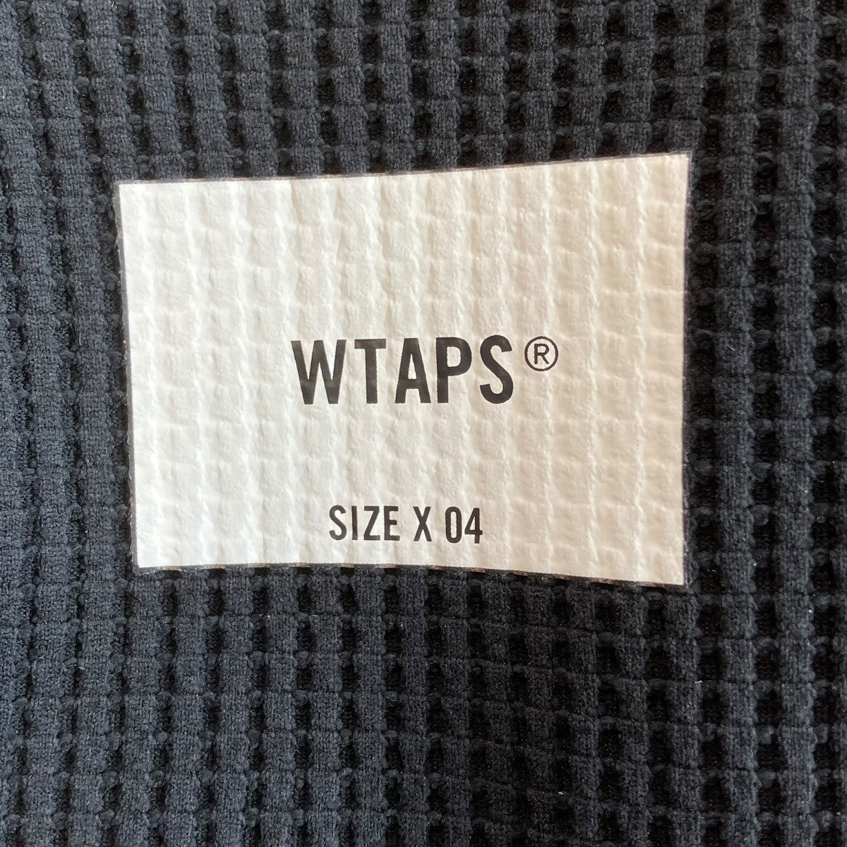 WTAPS 26SSWAFFLE LS POLYロングスリーブカットソー261ATDT-CSM17 古着・中古-5枚目のアイテム画像
