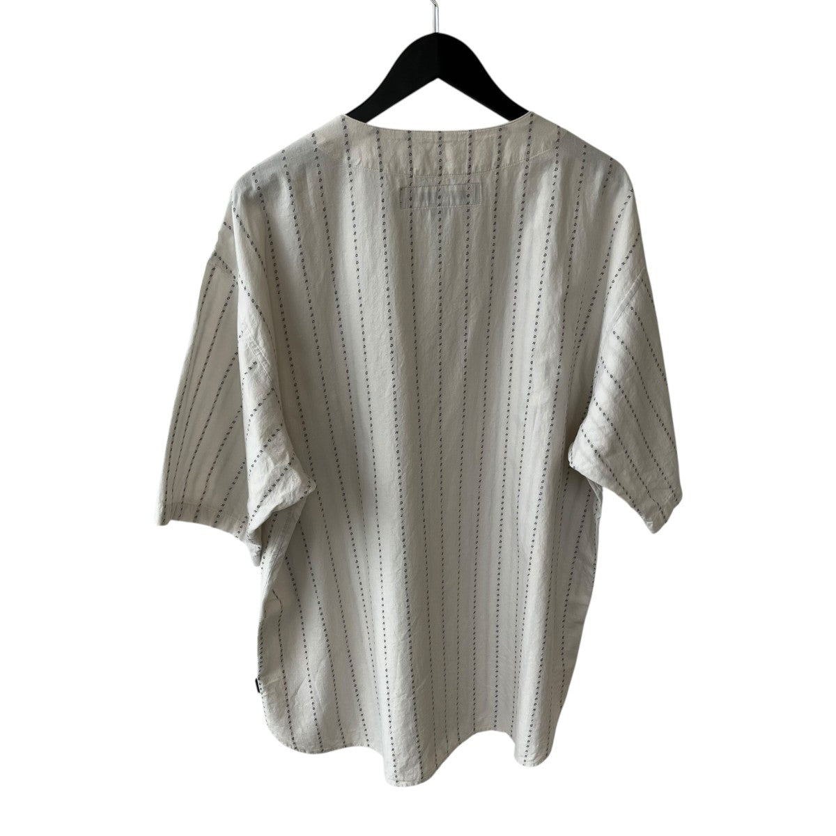 NEIGHBORHOOD 25SSDOBBY NO COLLAR SHIRT半袖シャツ251TSNH-SHM09 古着・中古-2枚目のアイテム画像