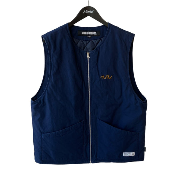 NEIGHBORHOOD(ネイバーフッド) 25SSPADDED WORK VEST中綿ベスト251TSNH