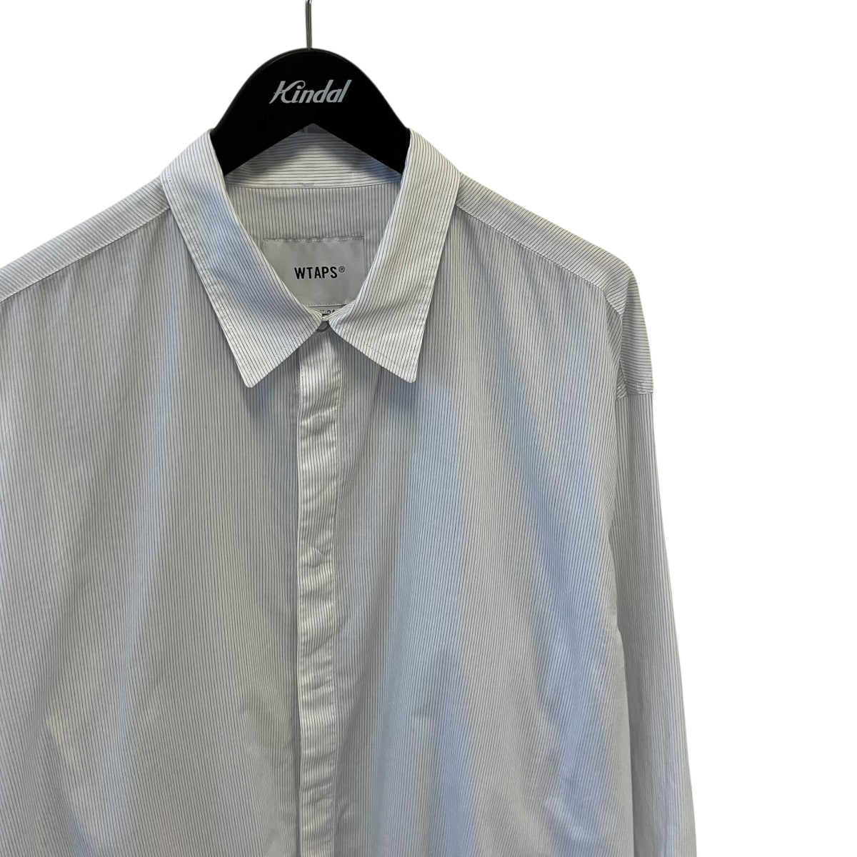 WTAPS 25AWストライプシャツ 古着・中古-3枚目のアイテム画像