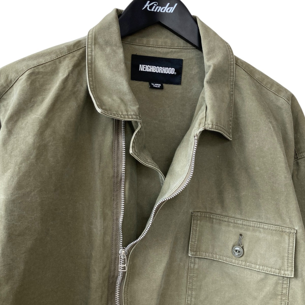 NEIGHBORHOOD 26SSZIP FIELD SHIRT LSジップフィールドシャツジャケット261AQNH-SHM06 古着・中古-3枚目のアイテム画像