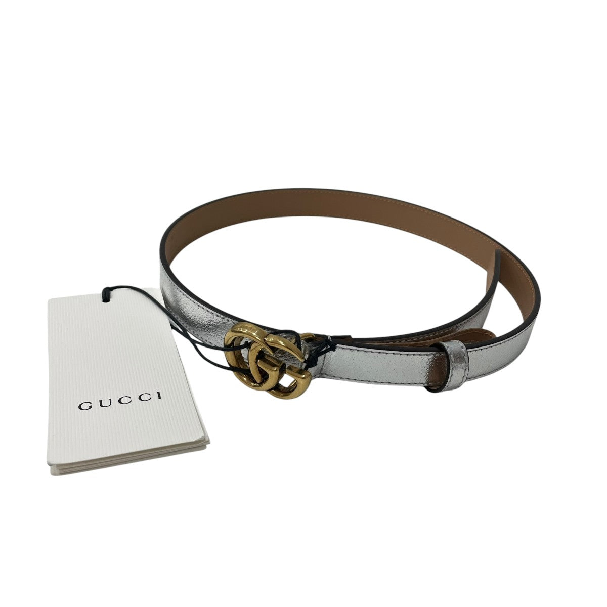 GUCCI(グッチ) ベルト409417 409417 シルバー｜【公式】カインドオル