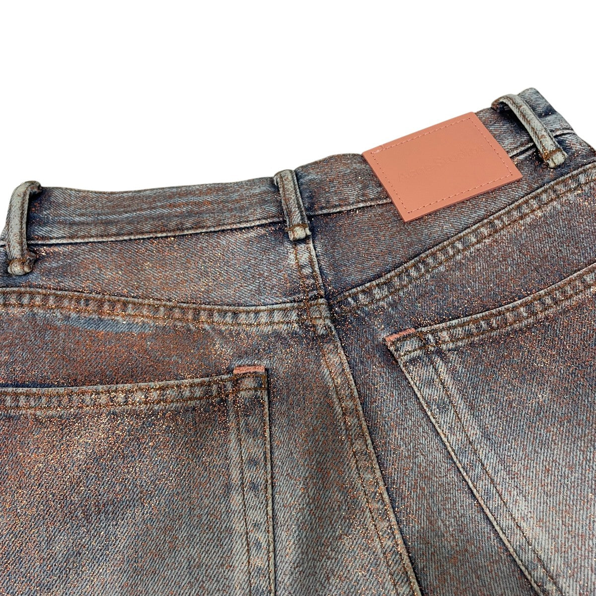 ACNE STUDIOS フィットグリッタージーンズデニムパンツA00582 古着・中古-4枚目のアイテム画像
