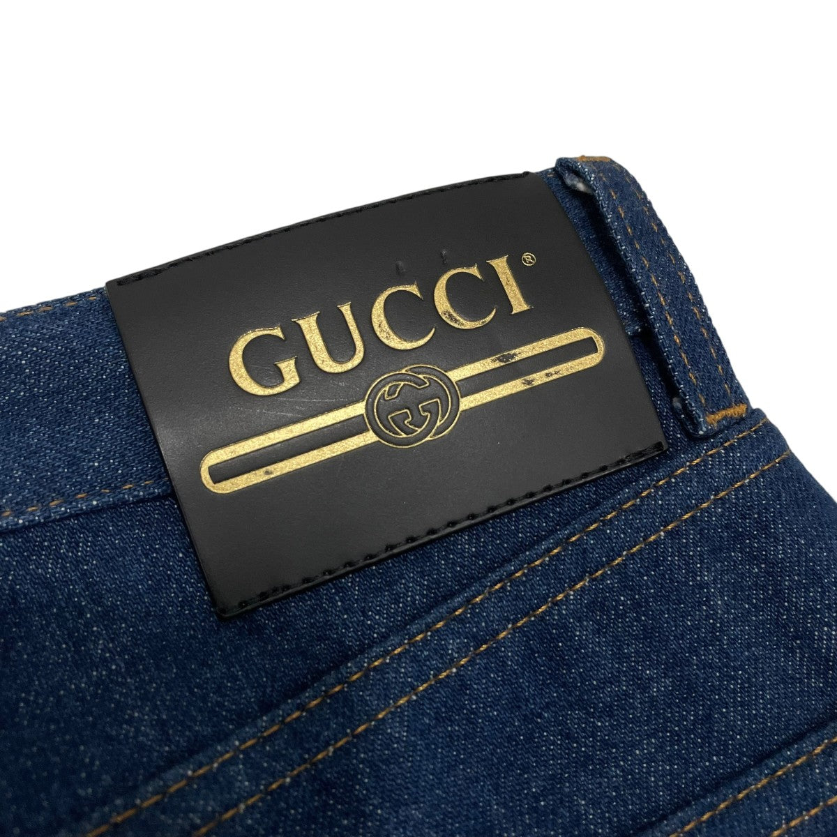 GUCCI フレアデニムパンツ624217 古着・中古-6枚目のアイテム画像